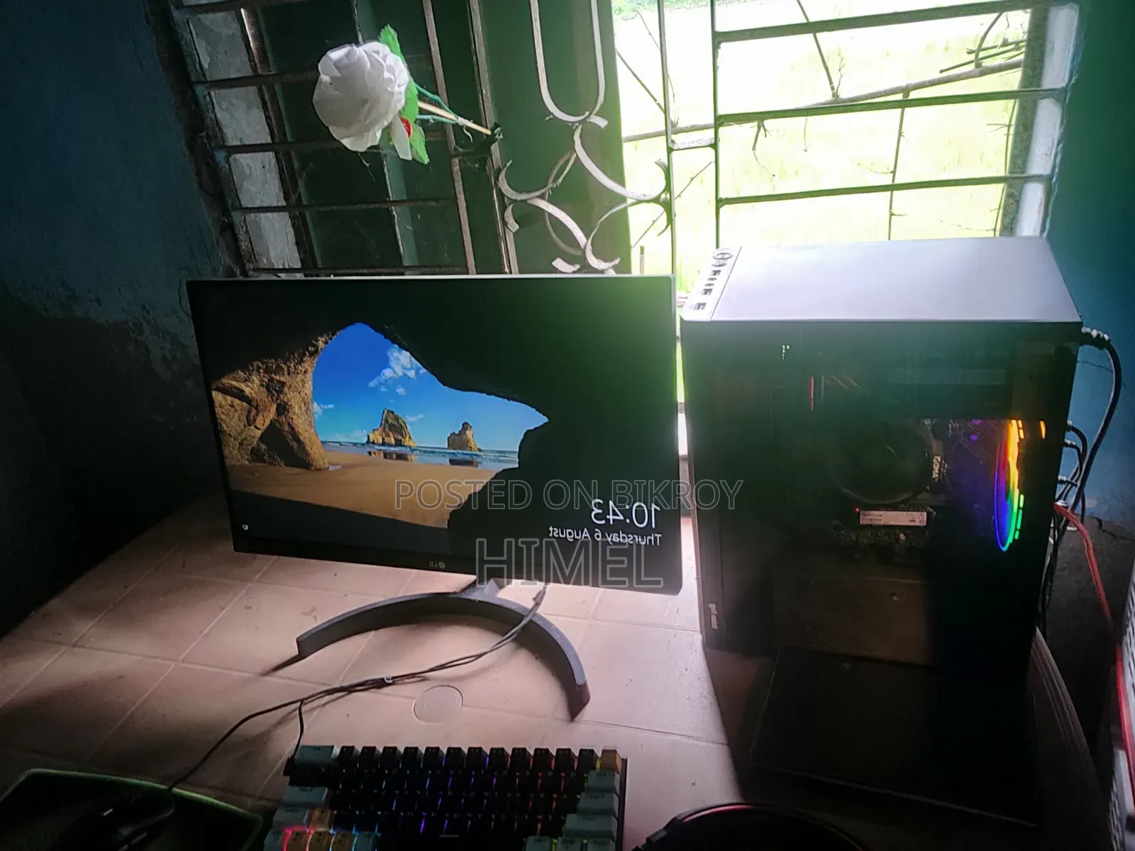Desktop Computer Asus 16GB AMD Ryzen 5 SSD 16 GB