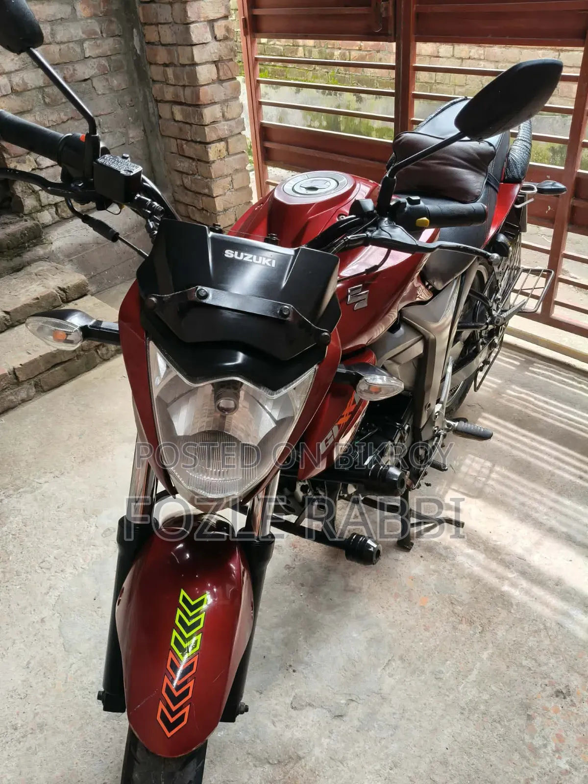 Suzuki Gixxer 2022 Red