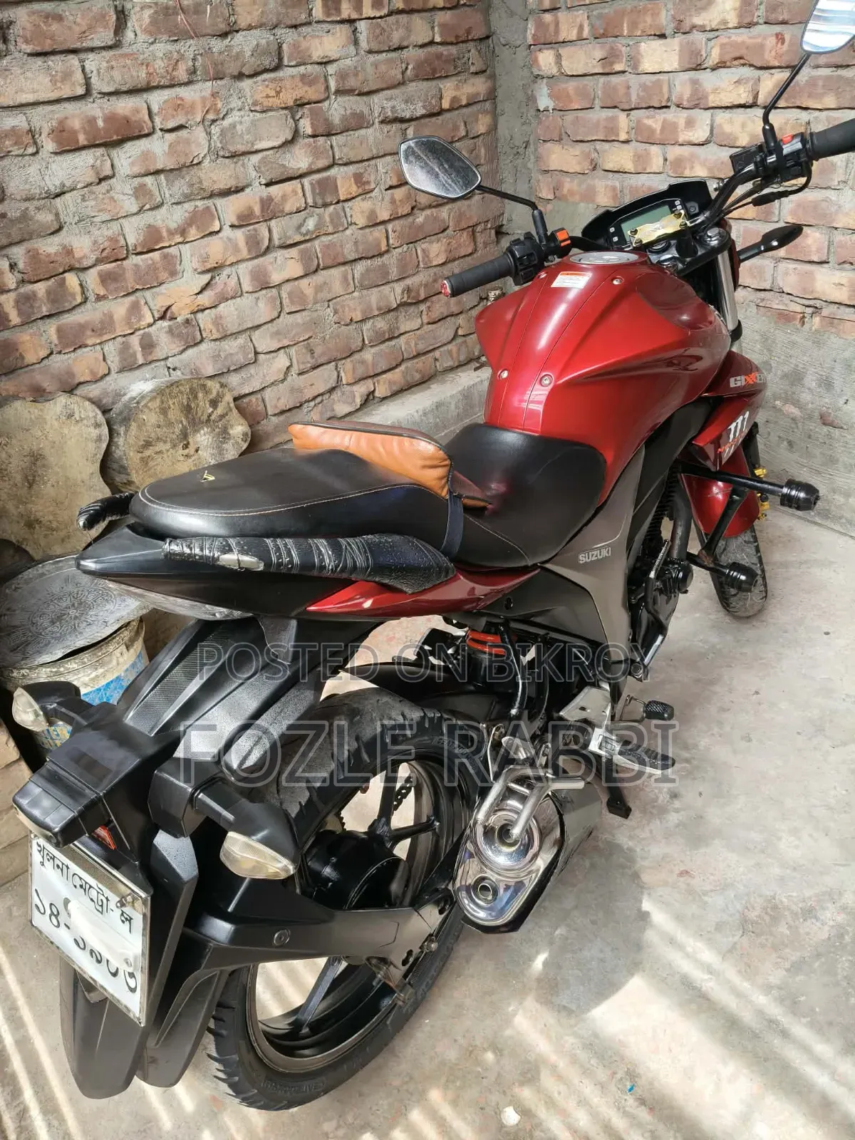 Suzuki Gixxer 2022 Red