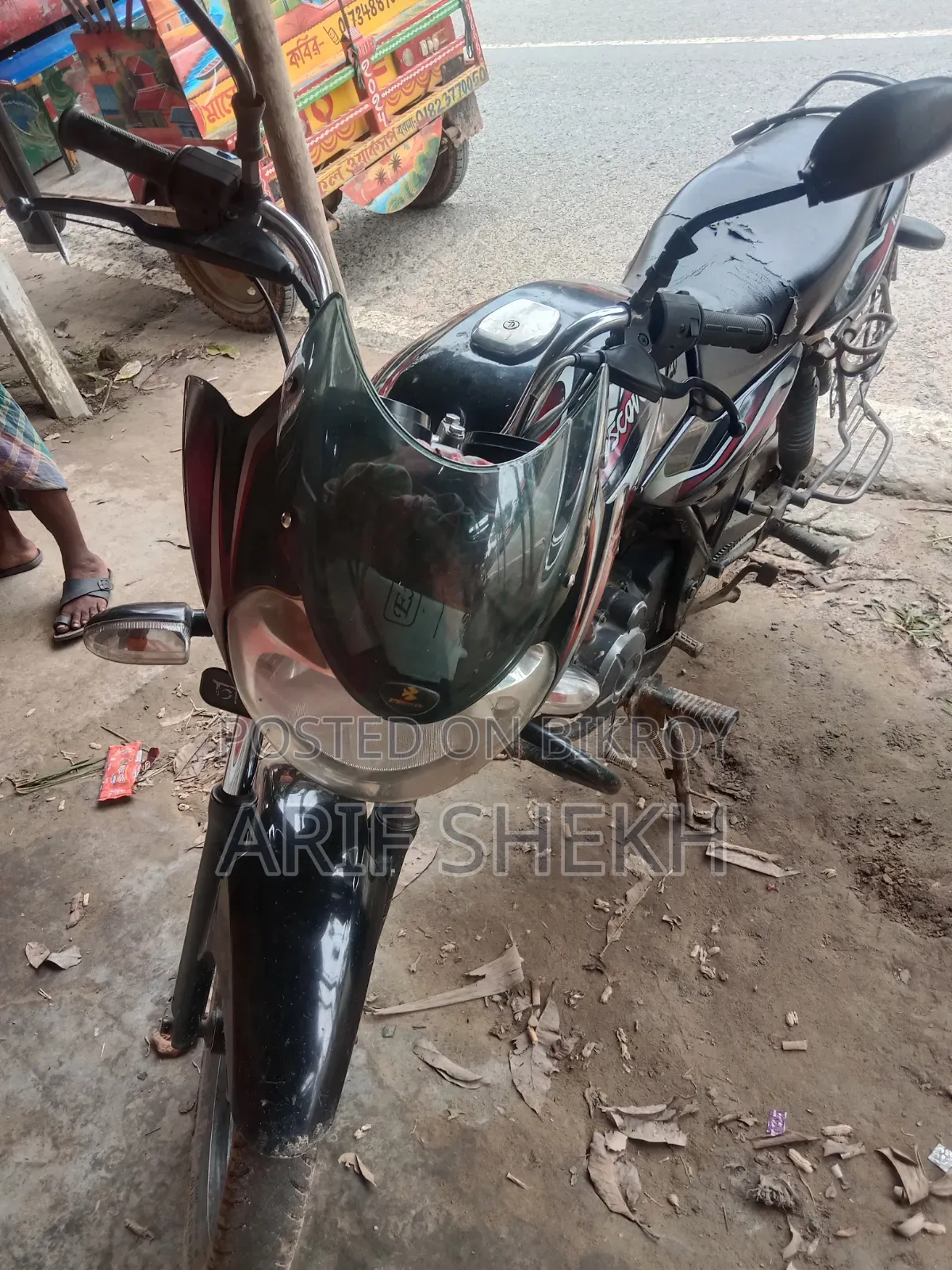 Bajaj Discover 100 2014 Black