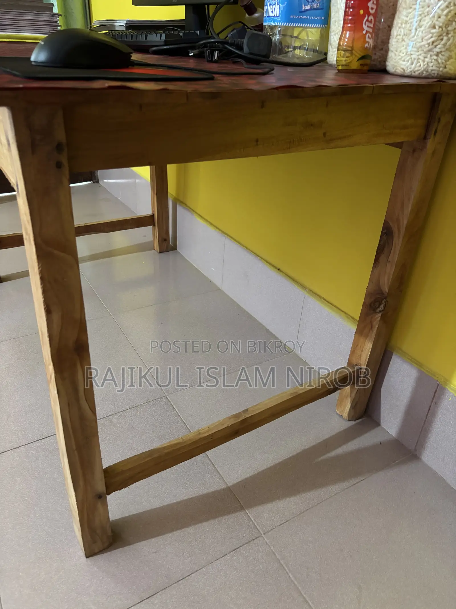 Sturdy Wooden Computer / Study Table