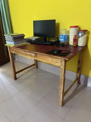 Sturdy Wooden Computer / Study Table