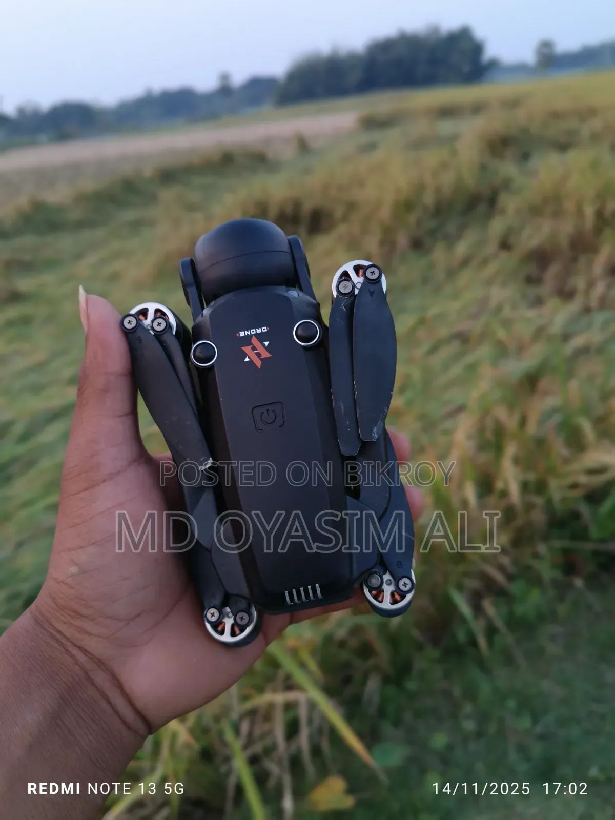 H21 ডুয়াল ক্যামেরা ড্রোন | ব্যবহৃত ভালো কন্ডিশন