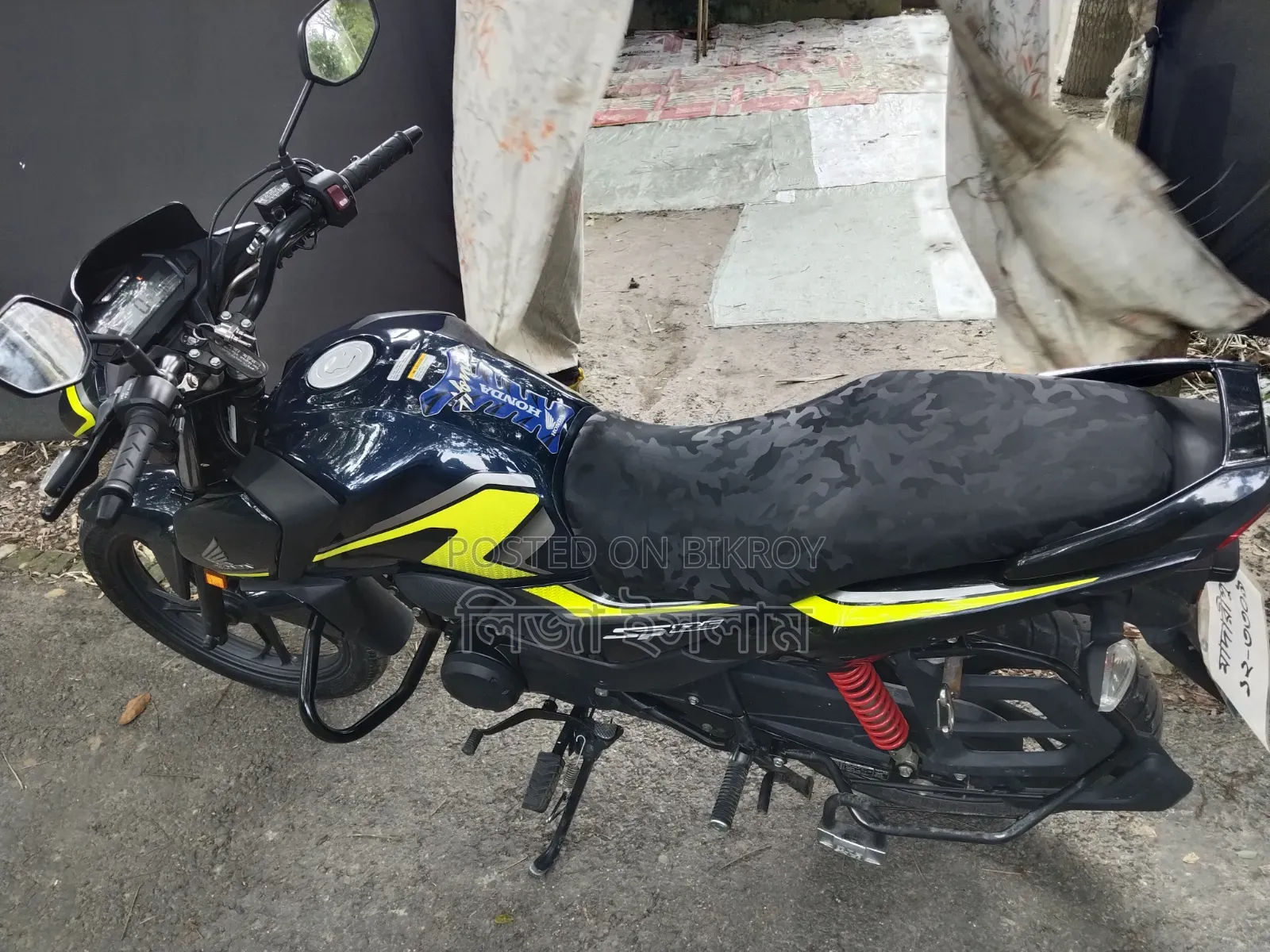 New Honda SP 125 2026 Black