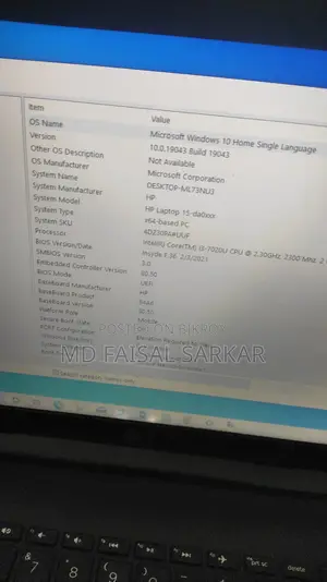 Laptop HP 15 4GB Intel Core i3 HDD 1T