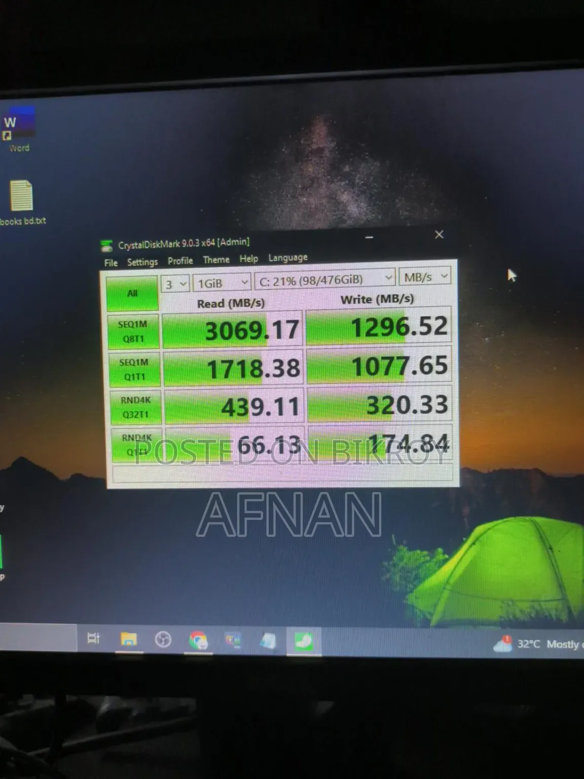 Desktop Computer Gigabyte 8GB Intel Core i5 HDD+SSD 1TB