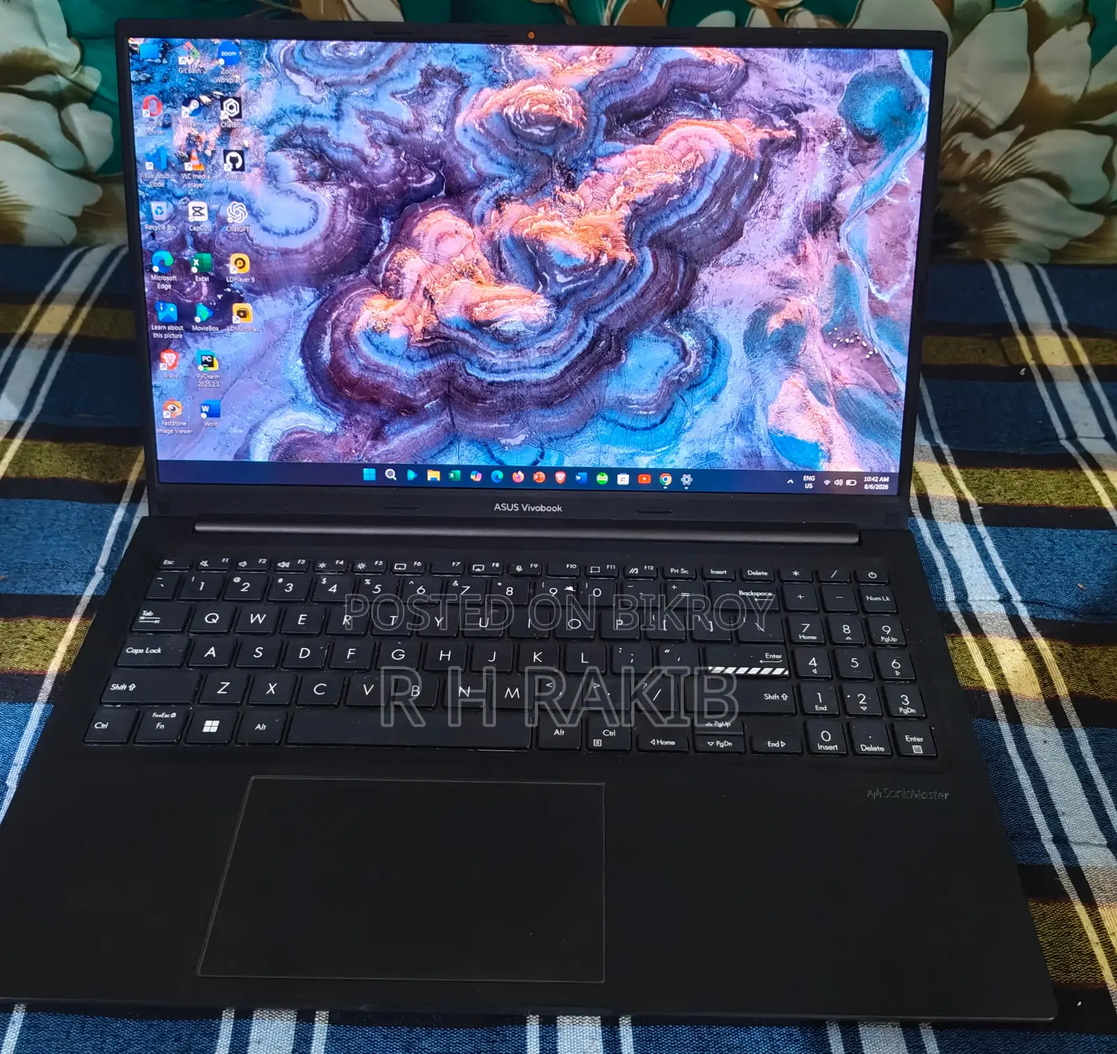 Laptop Asus Vivobook 15 16GB Intel Core i5 SSD 512GB