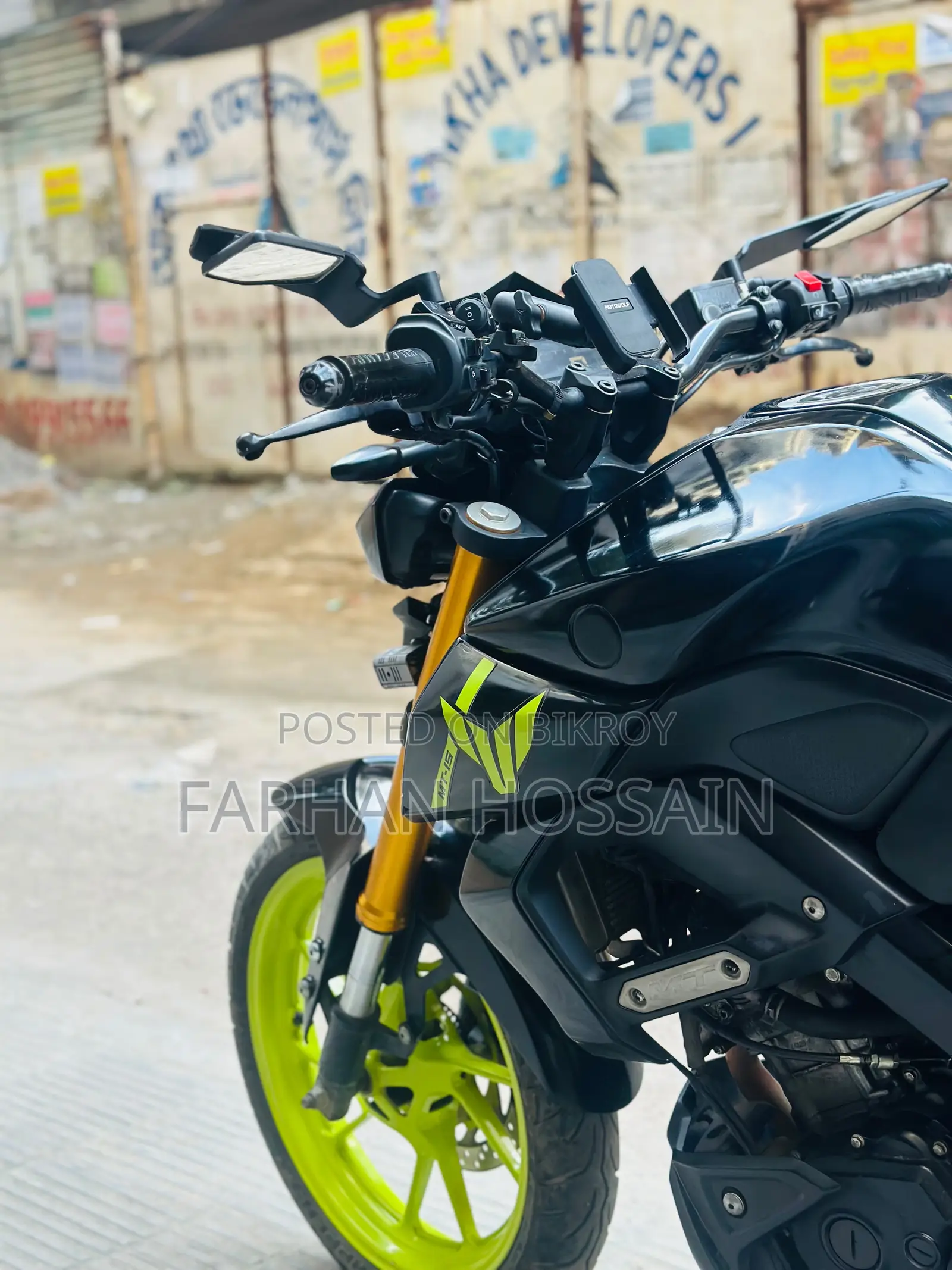 Yamaha MT-15 2024 Black