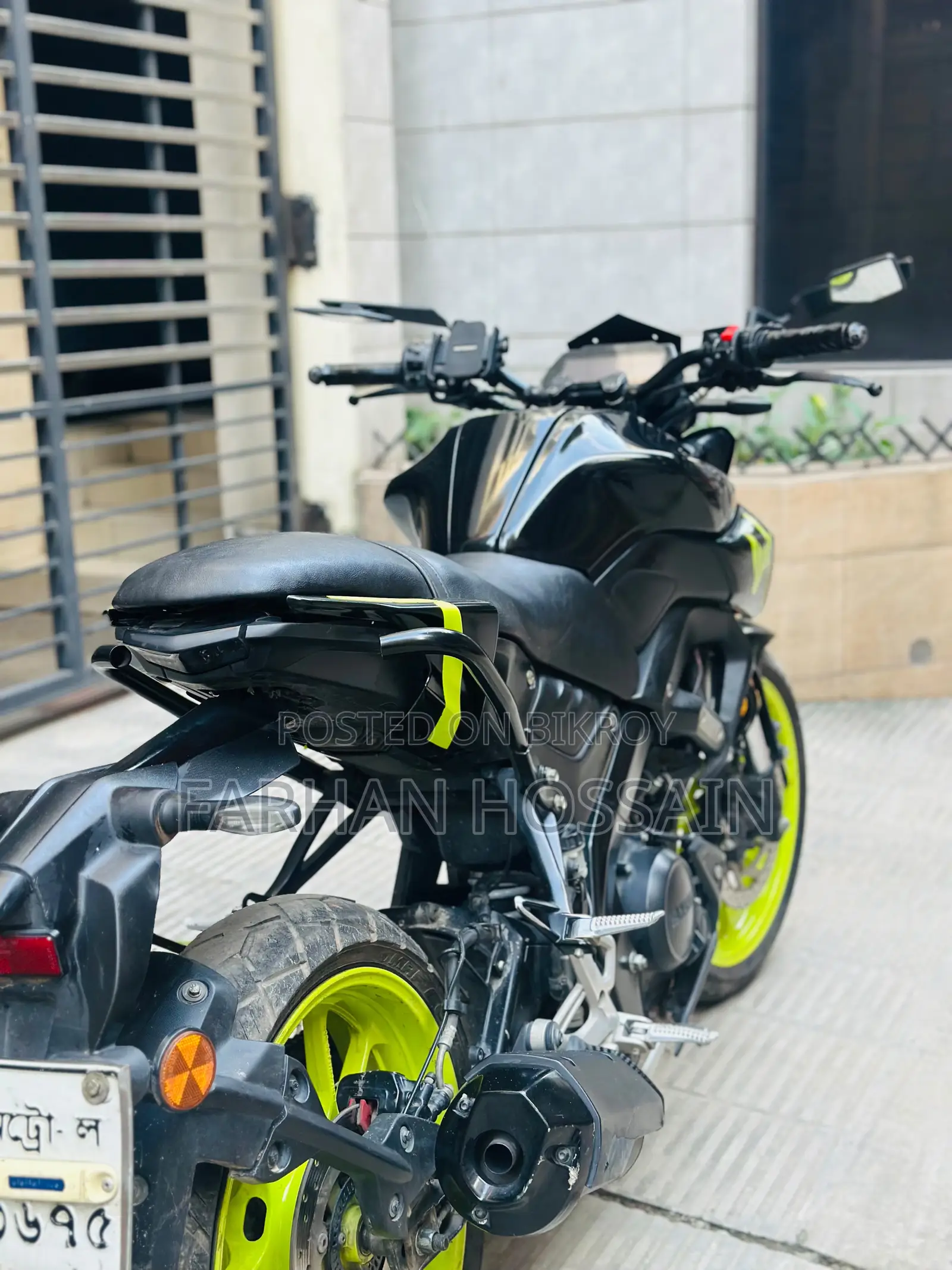 Yamaha MT-15 2024 Black