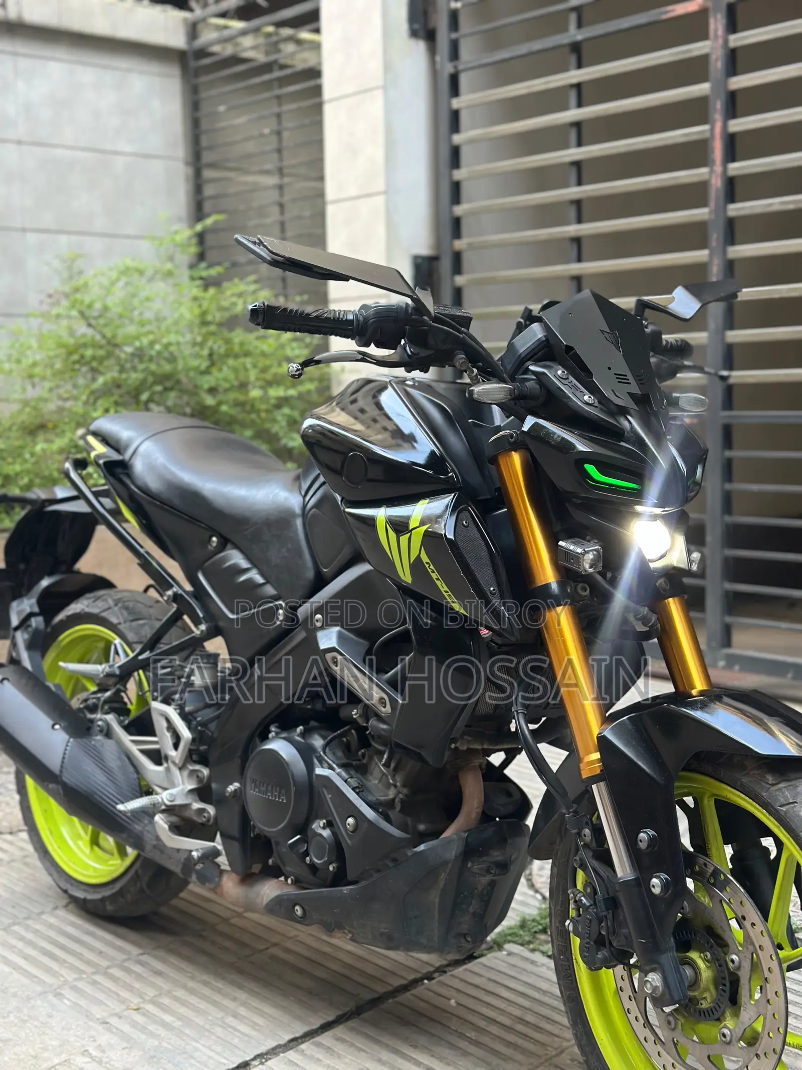 Yamaha MT-15 2024 Black