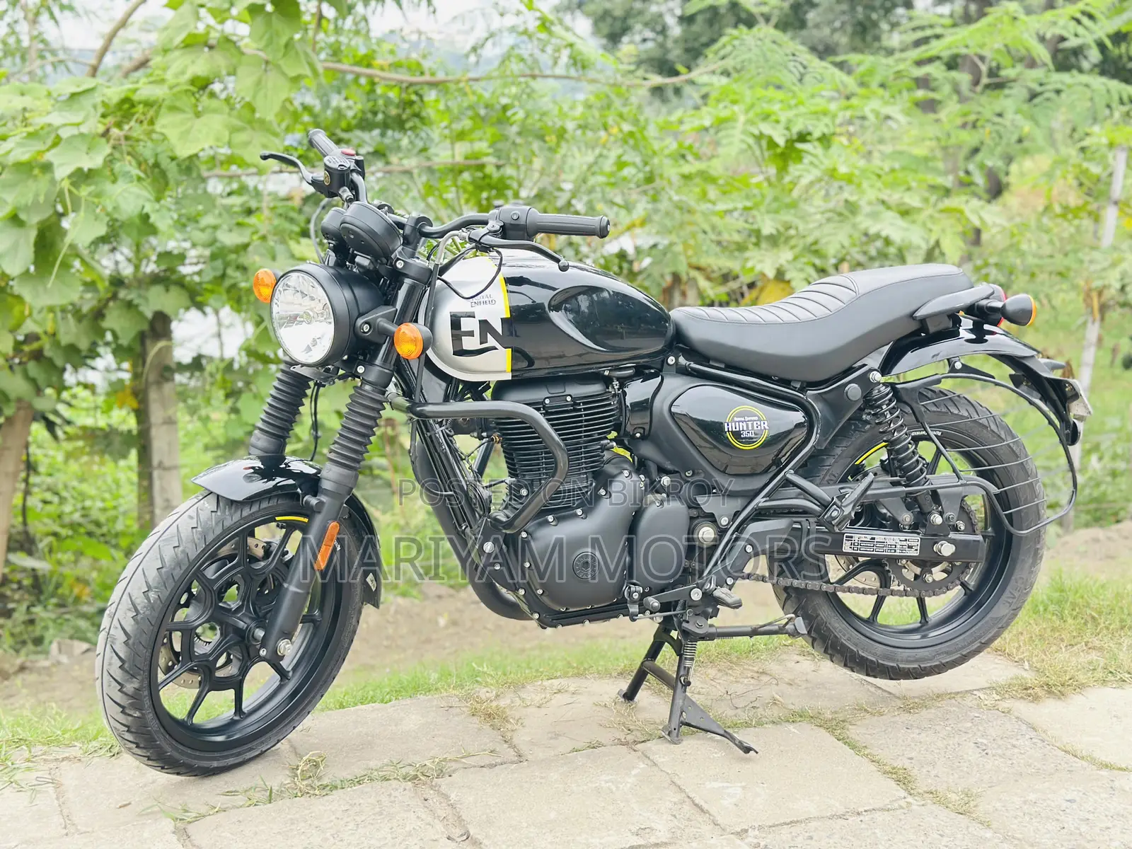 নতুন রয়্যাল এনফিল্ড হান্টার ৩৫০ ২০২৫ ব্ল্যাক