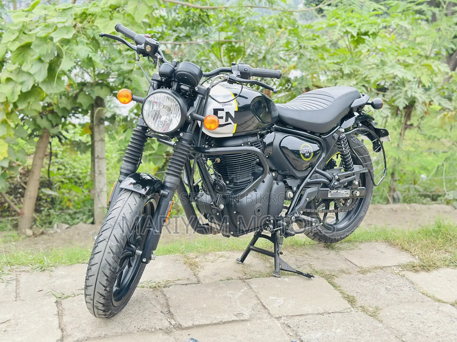 নতুন রয়্যাল এনফিল্ড হান্টার ৩৫০ ২০২৫ ব্ল্যাক