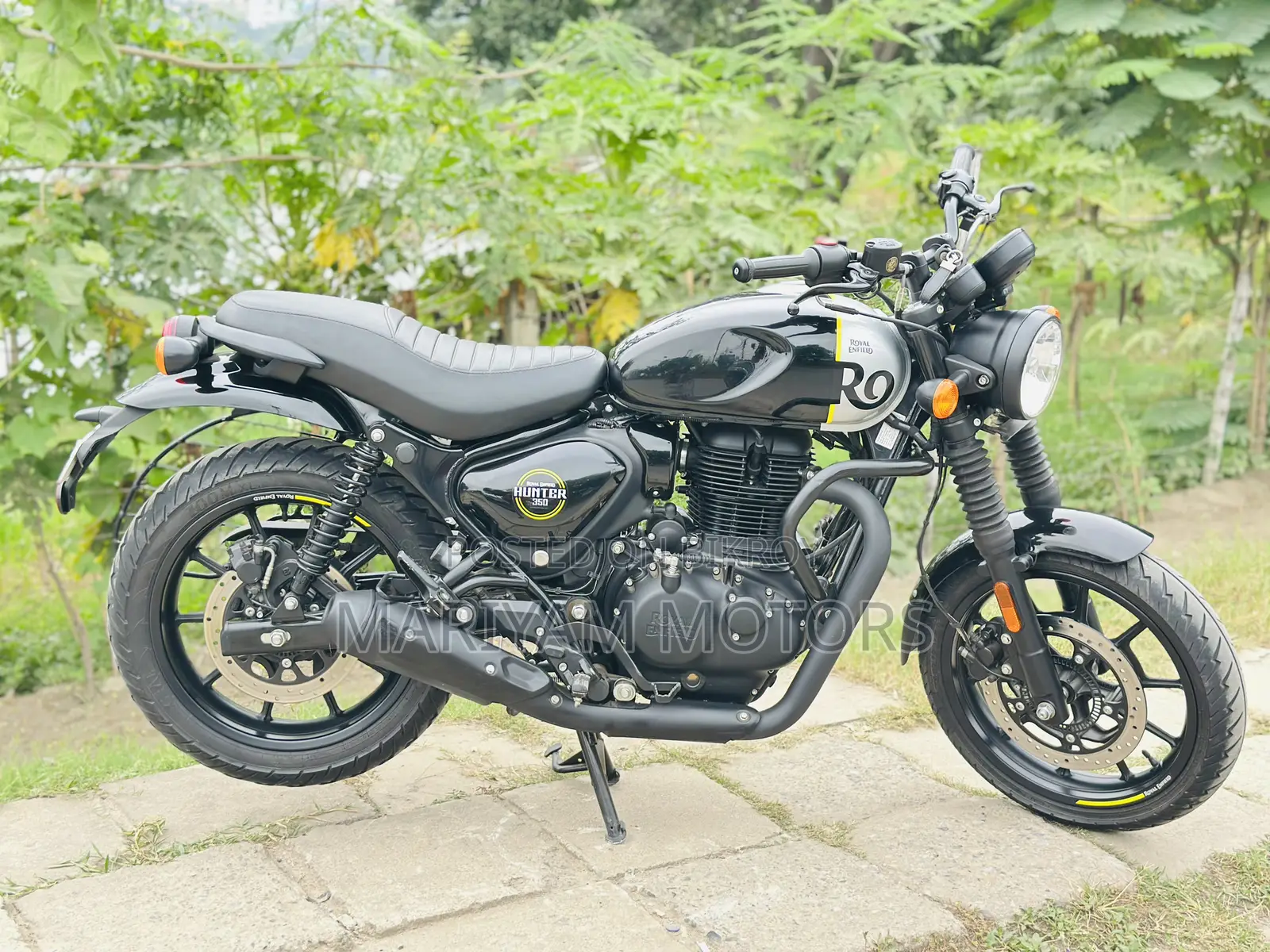 নতুন রয়্যাল এনফিল্ড হান্টার ৩৫০ ২০২৫ ব্ল্যাক
