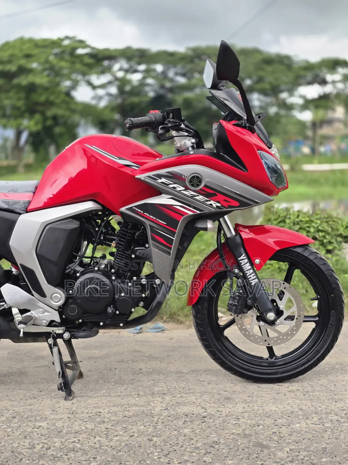 New Yamaha Fazer FI V2 2026 Red