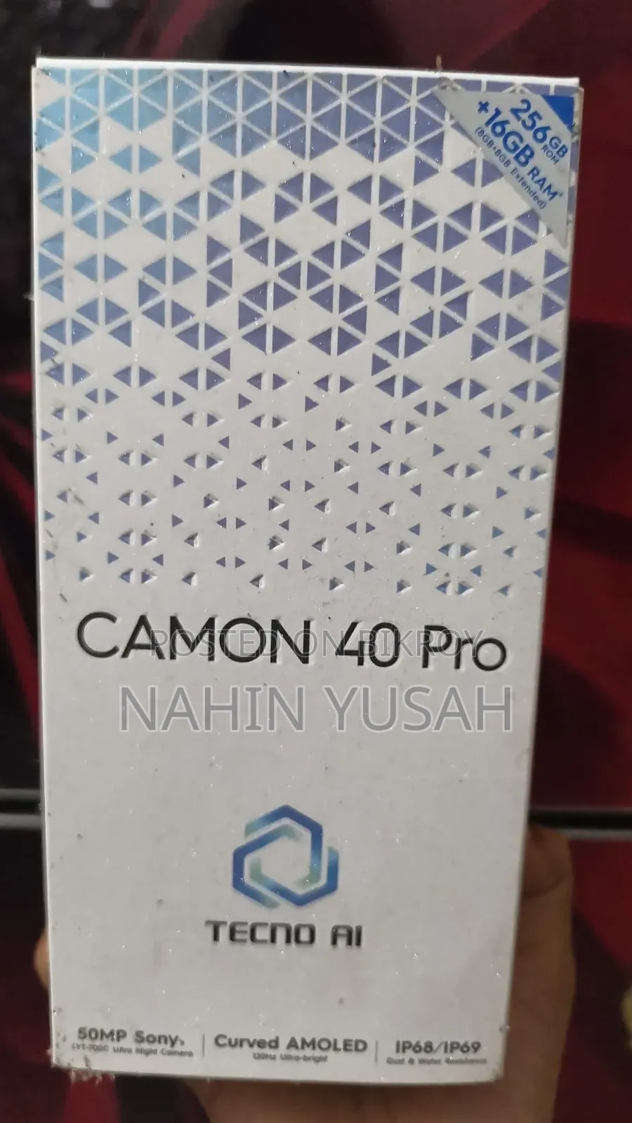 টেকনো ক্যামন ৪০ প্রো ৫জি ২৫৬ জিবি হোয়াইট