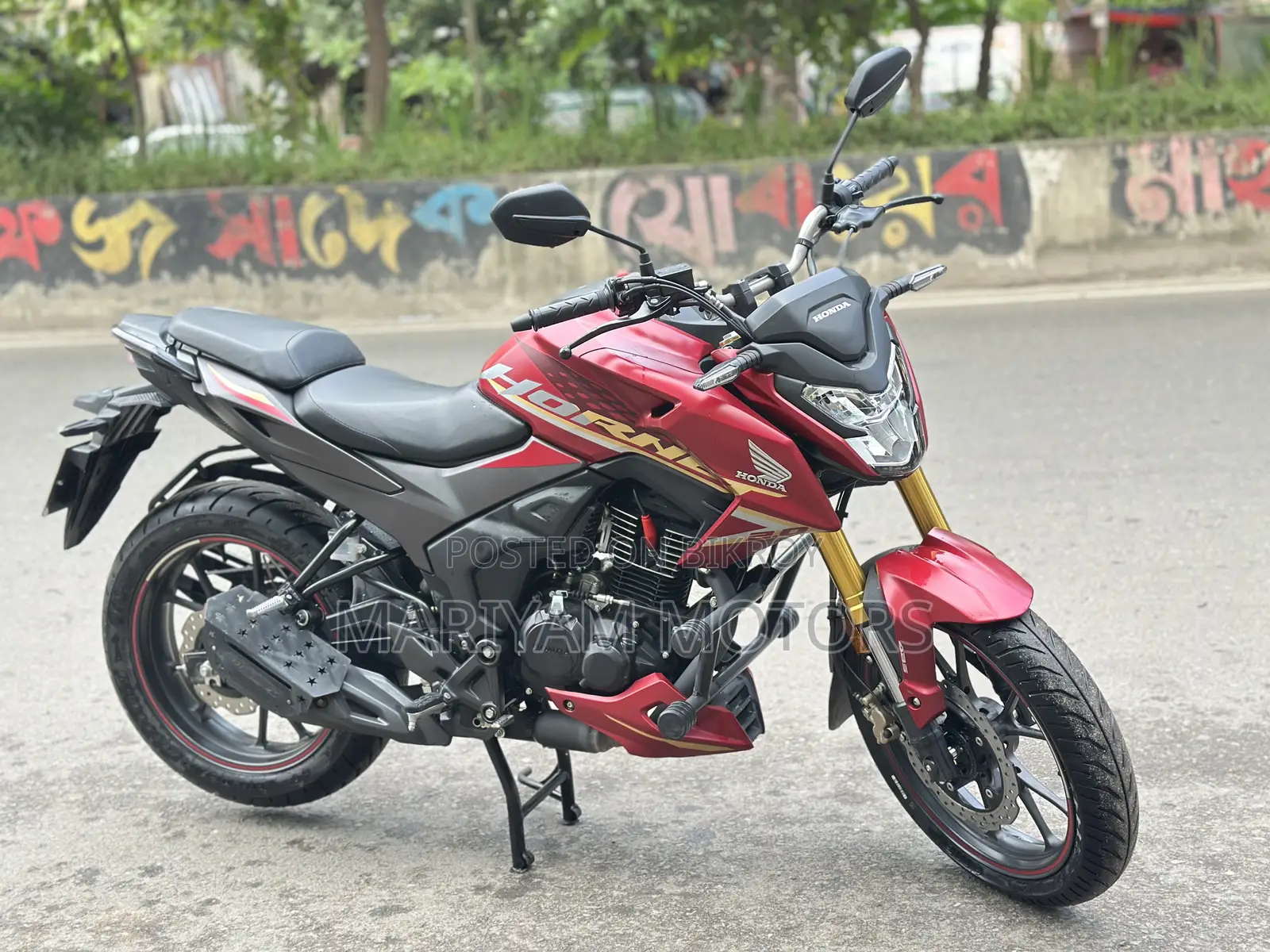 নিউ হান্ডা হরনেট ২.০ ২০২৫ রেড