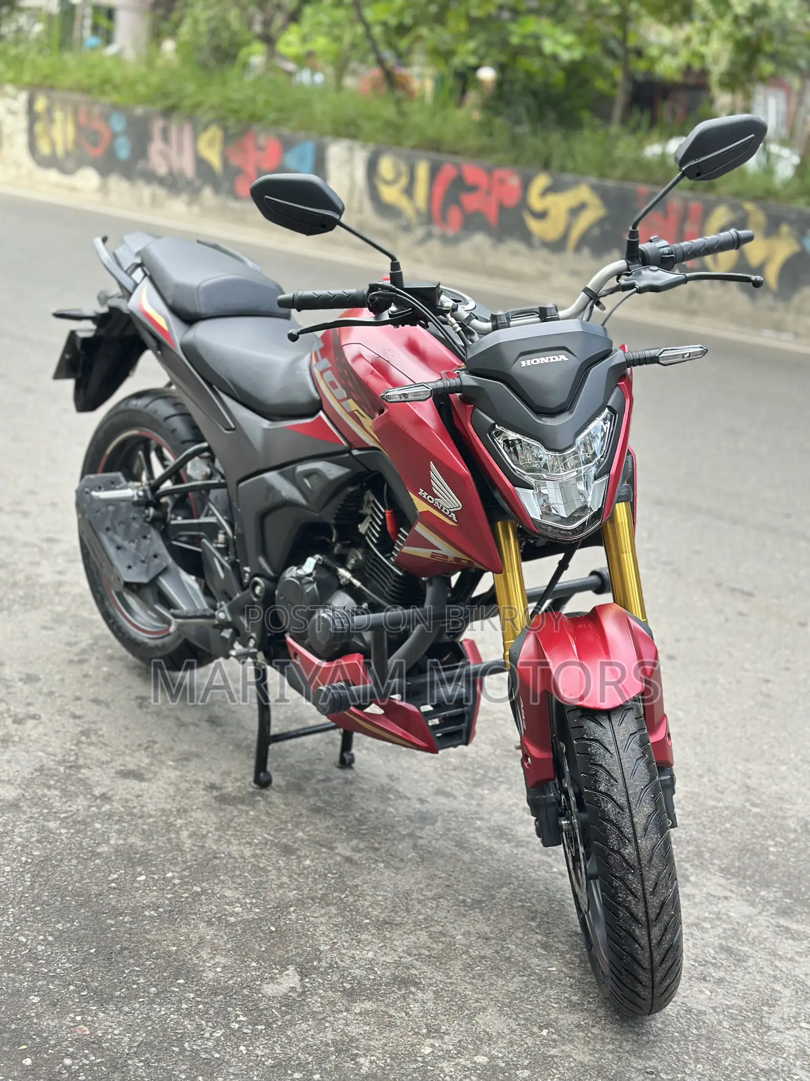 নিউ হান্ডা হরনেট ২.০ ২০২৫ রেড