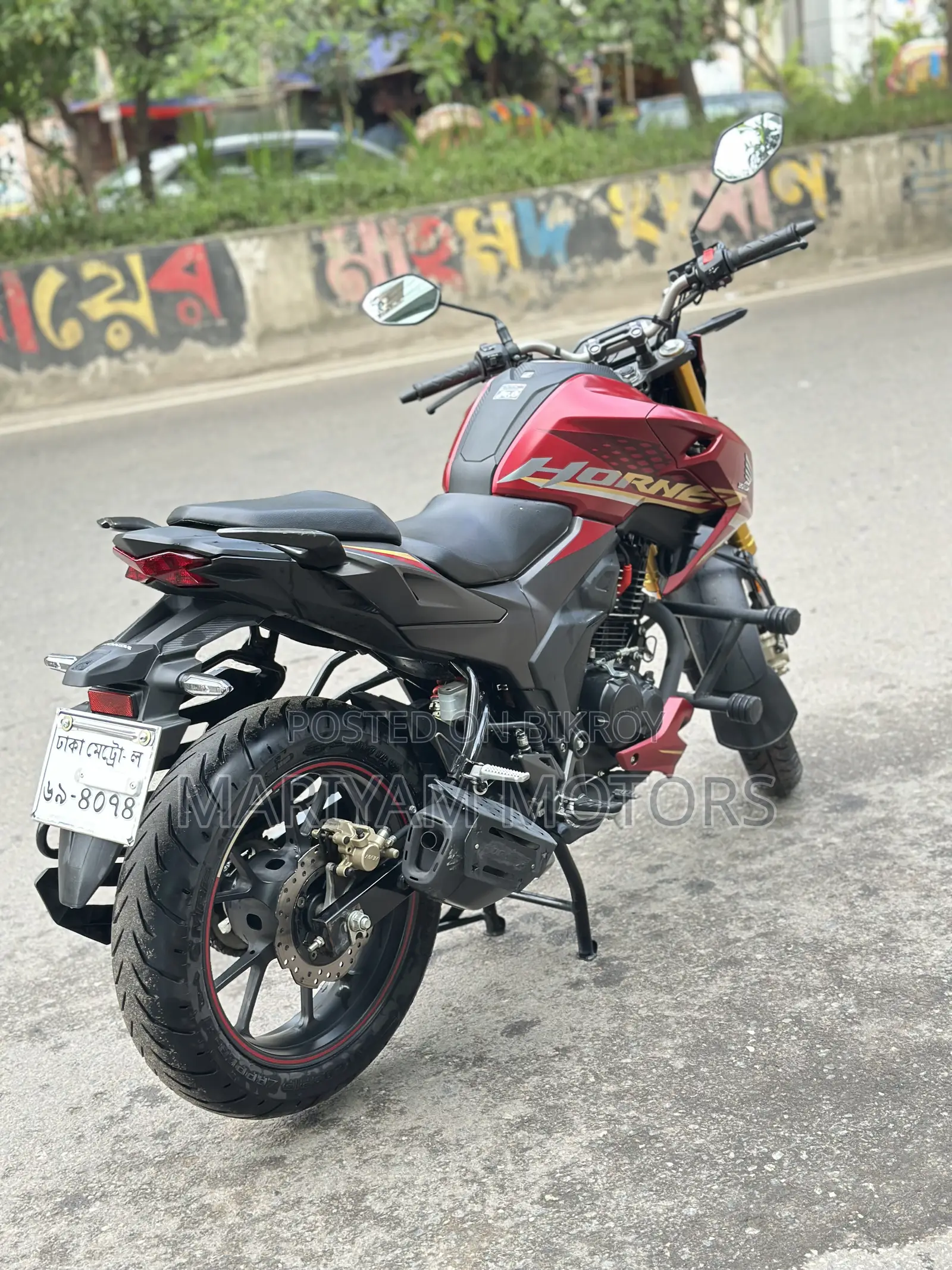 নিউ হান্ডা হরনেট ২.০ ২০২৫ রেড