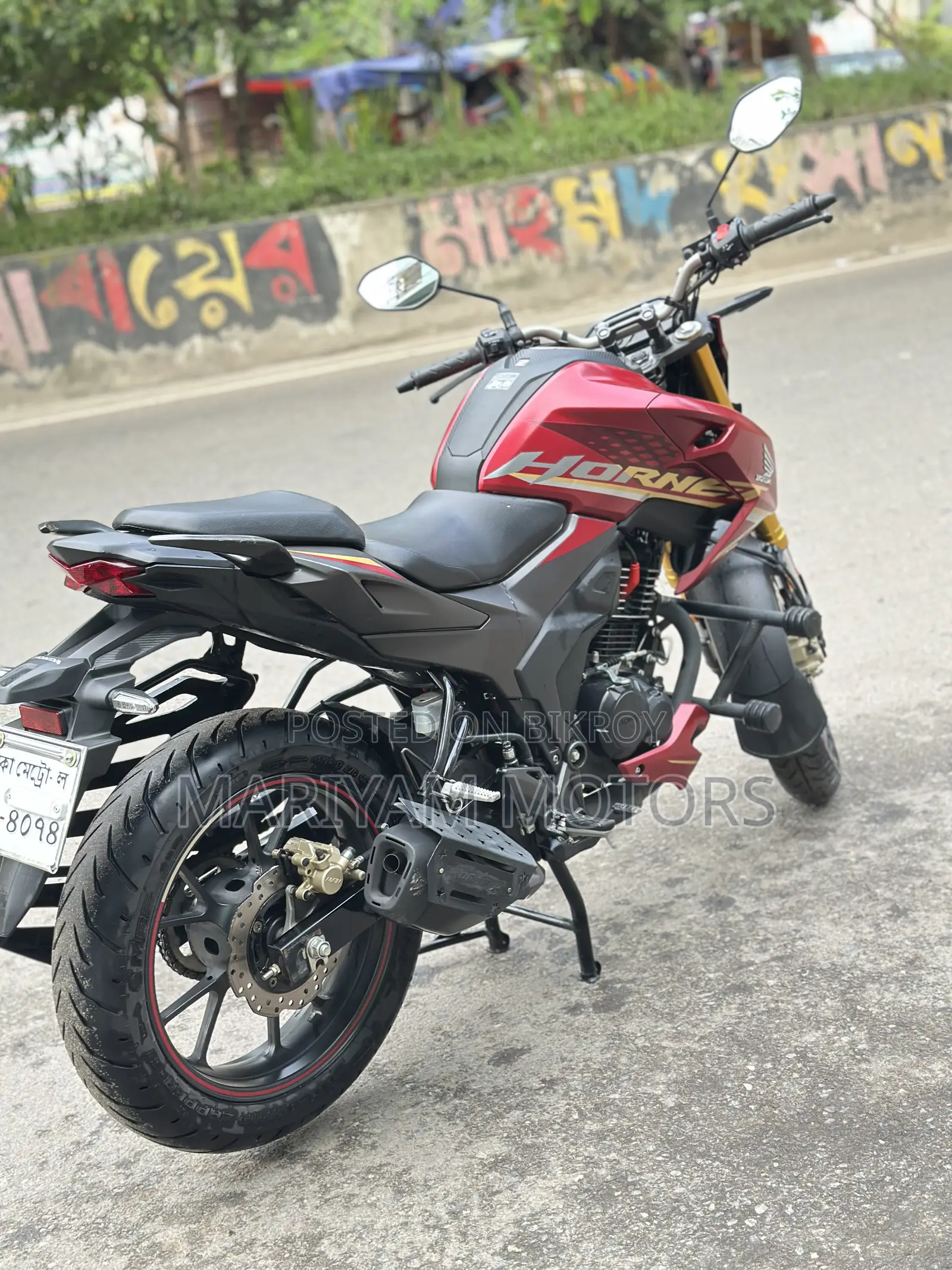 নিউ হান্ডা হরনেট ২.০ ২০২৫ রেড