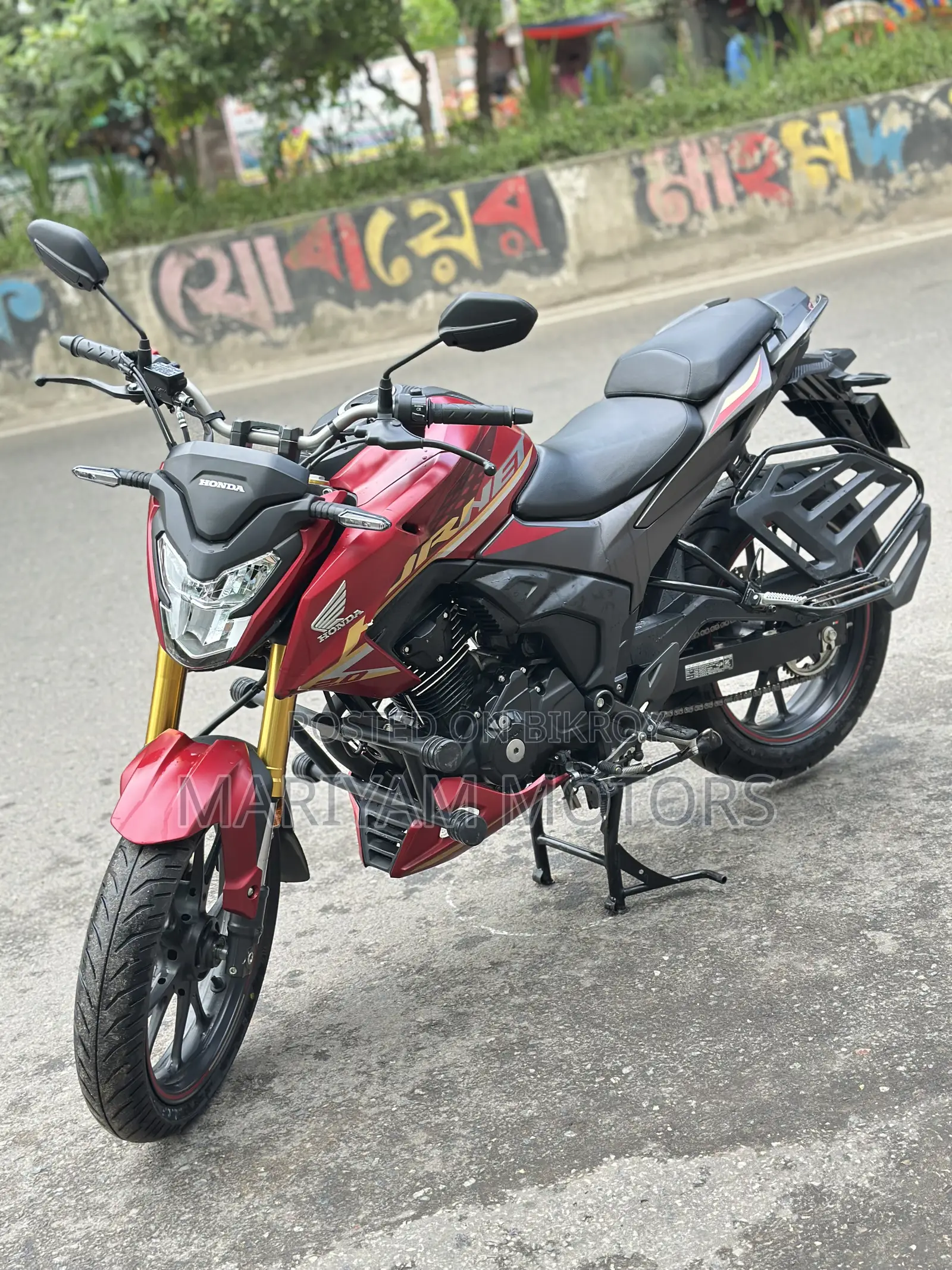 নিউ হান্ডা হরনেট ২.০ ২০২৫ রেড