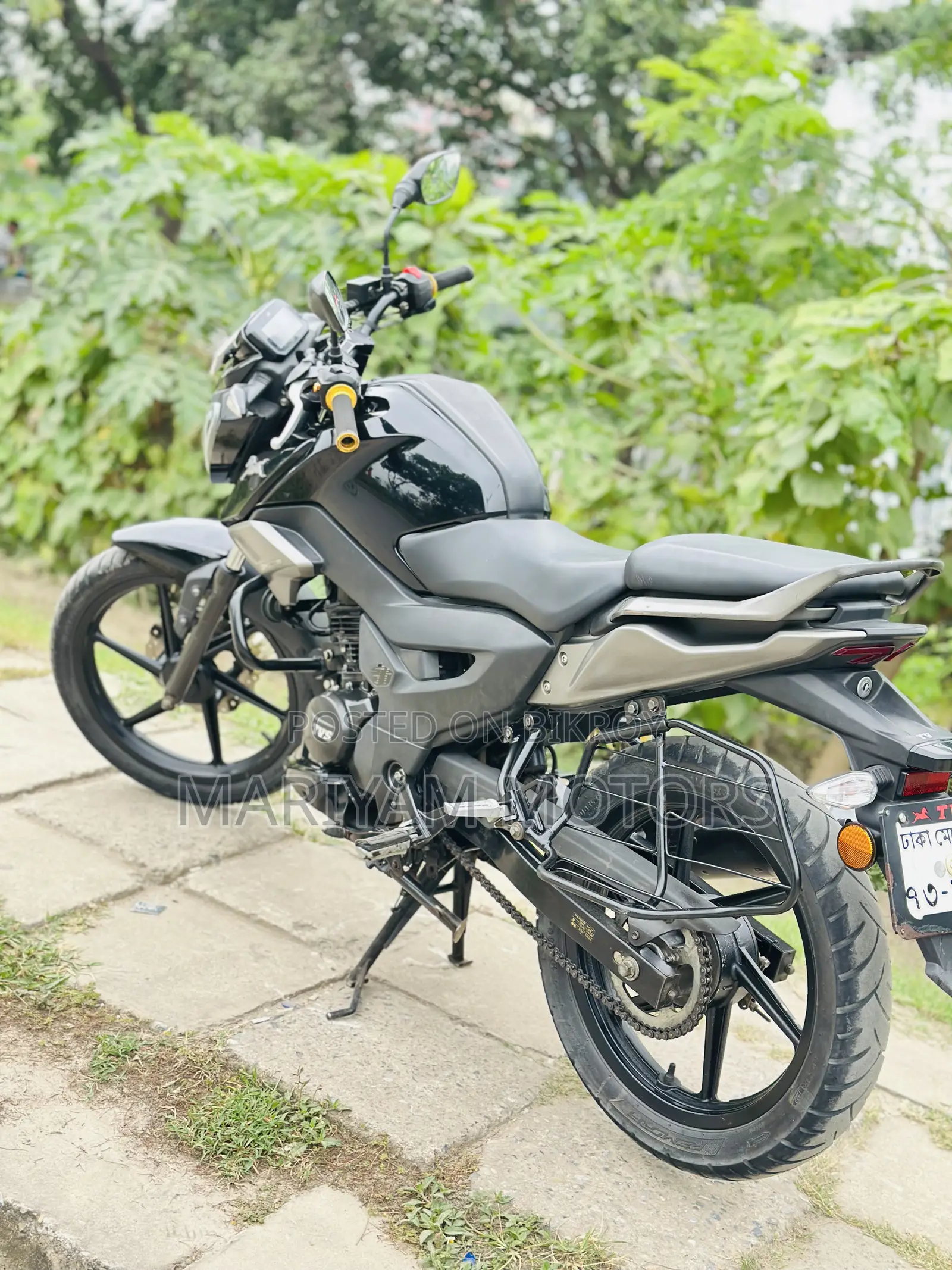 টিভিএস রাইডার ১২৫ ২০২৩ ব্ল্যাক