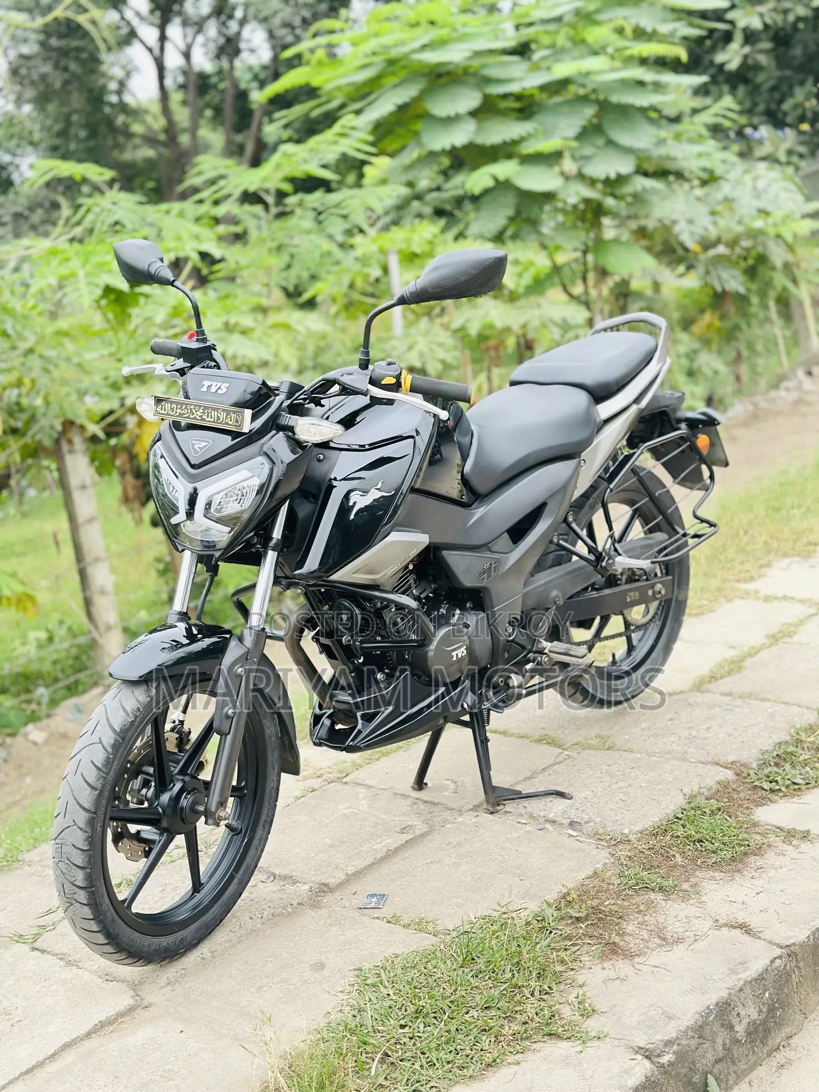 টিভিএস রাইডার ১২৫ ২০২৩ ব্ল্যাক