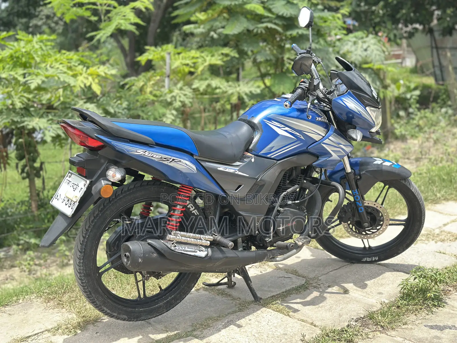 Honda Shine SP 2021 Blue