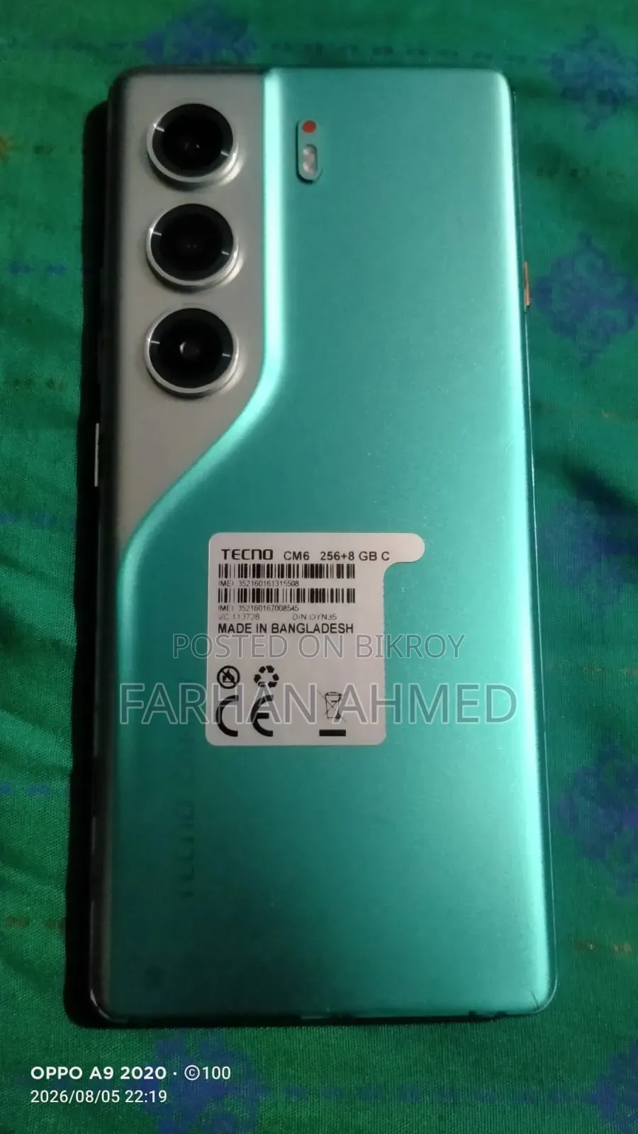 Tecno Camon 40 Pro 5G 256 GB White
