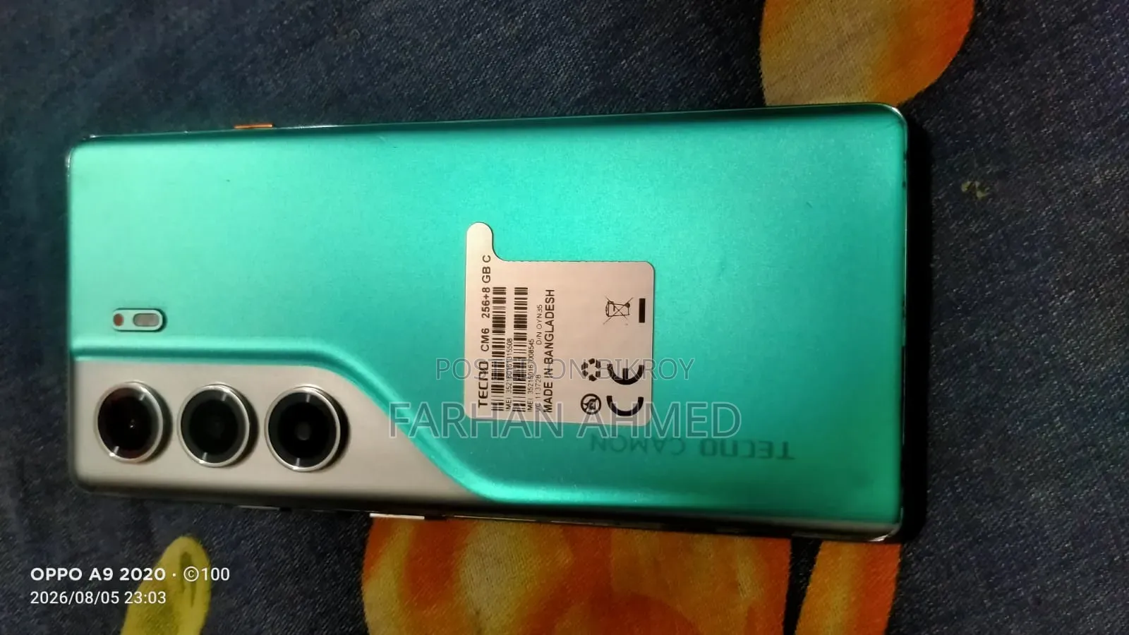 Tecno Camon 40 Pro 5G 256 GB White