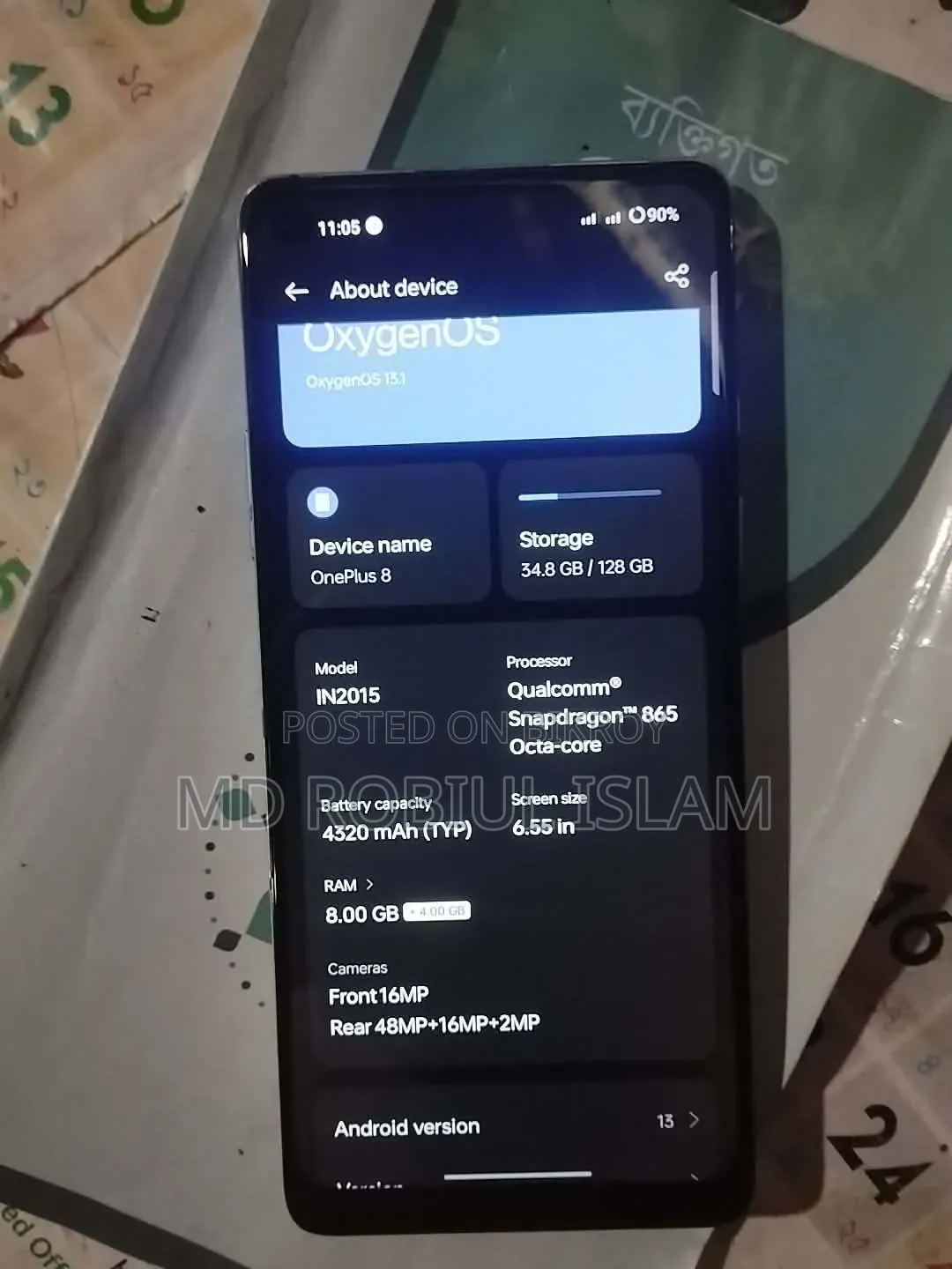 OnePlus 8 128 GB White