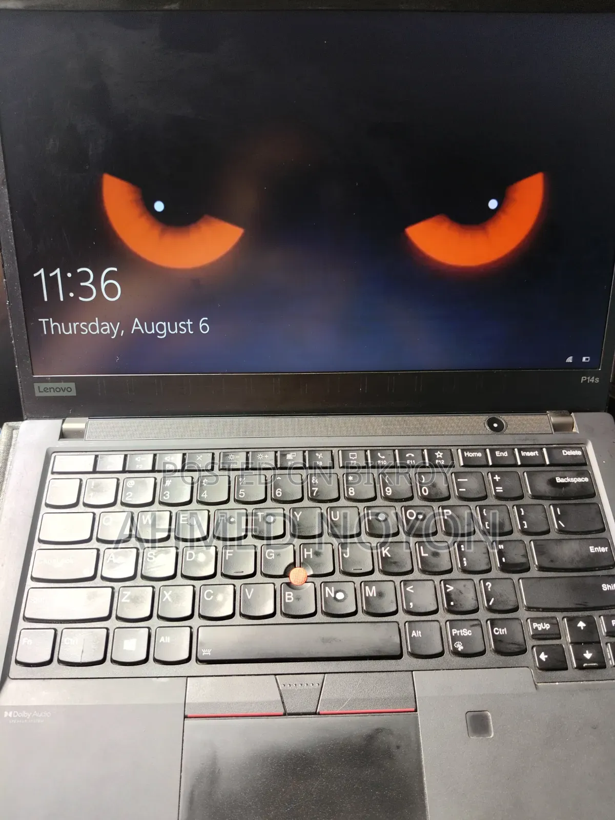 Laptop Lenovo ThinkPad P14s 8GB Intel Core I7 SSD 512GB