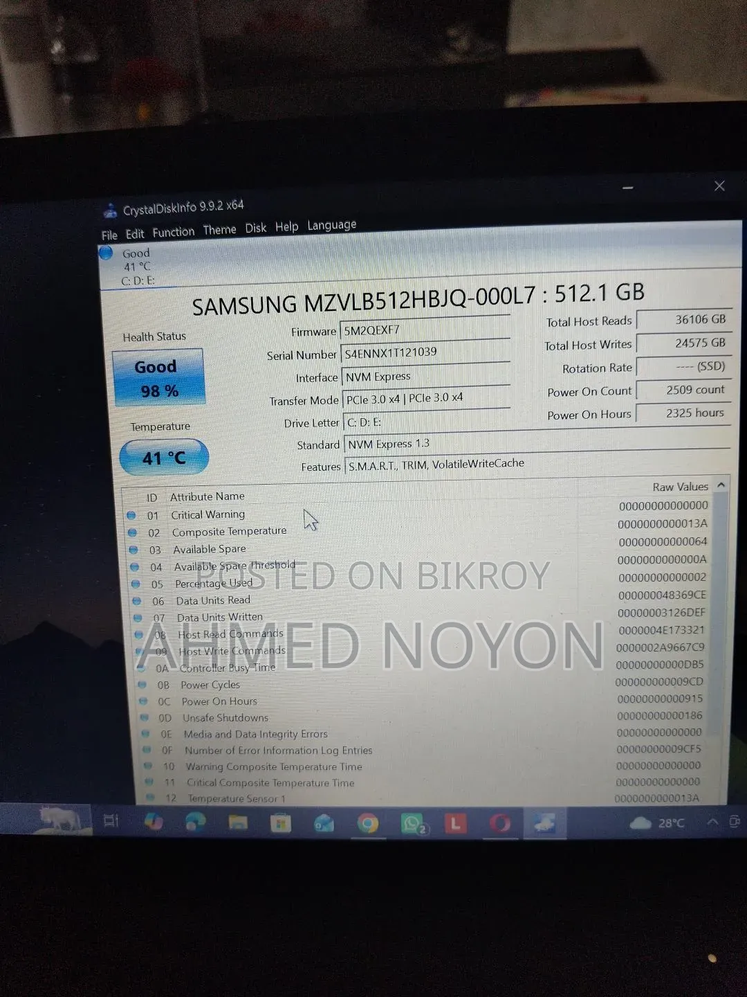 Laptop Lenovo ThinkPad P14s 8GB Intel Core I7 SSD 512GB