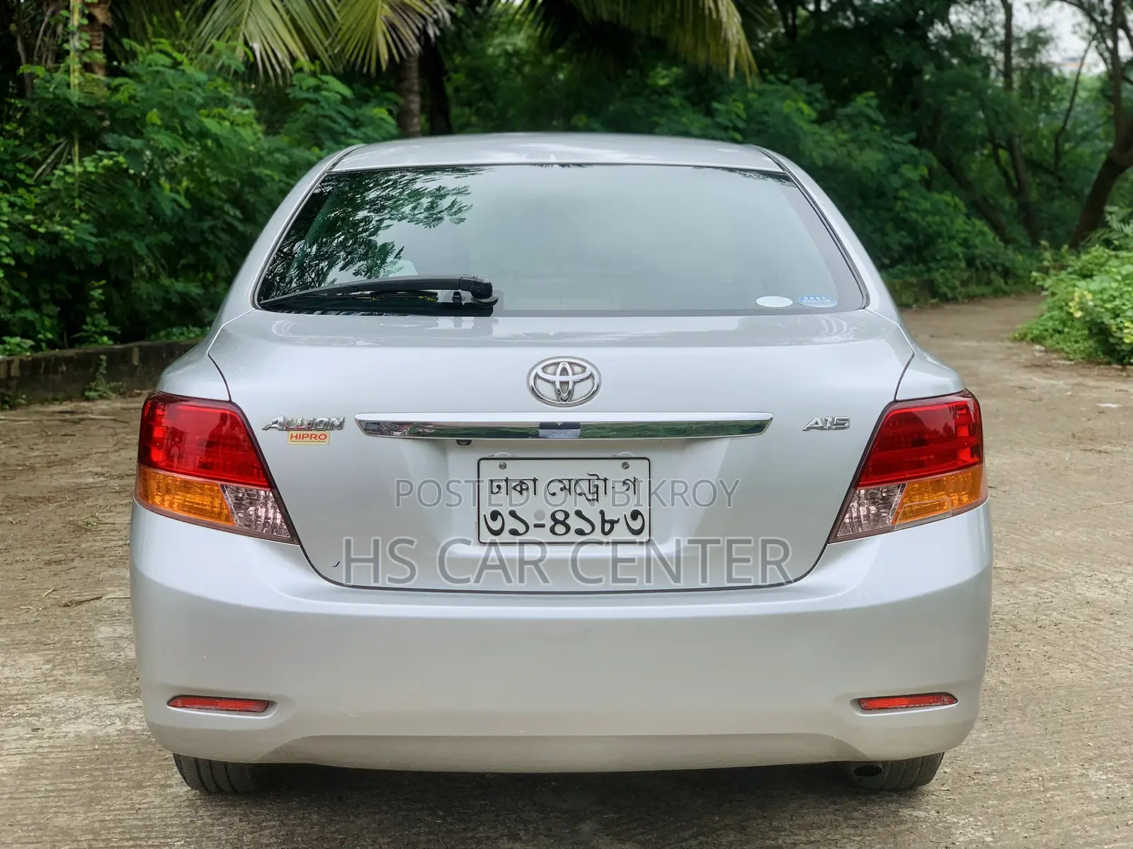 টয়োটা অ্যালিওন ২০০৮ সিলভার