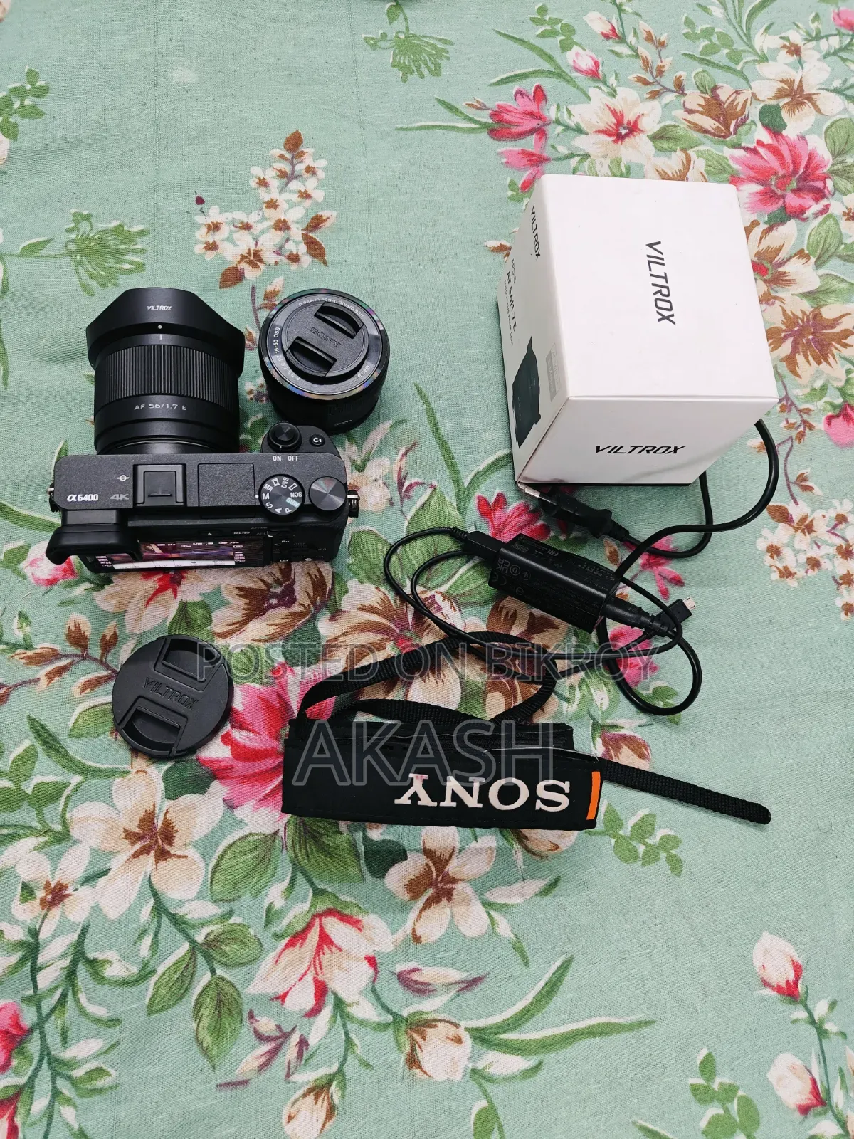 Sony A6400 With 16-50 OSS Lens
