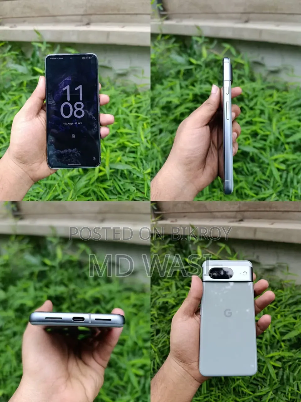 গুগল পিক্সেল ৮ ১২৮ জিবি ধূসর