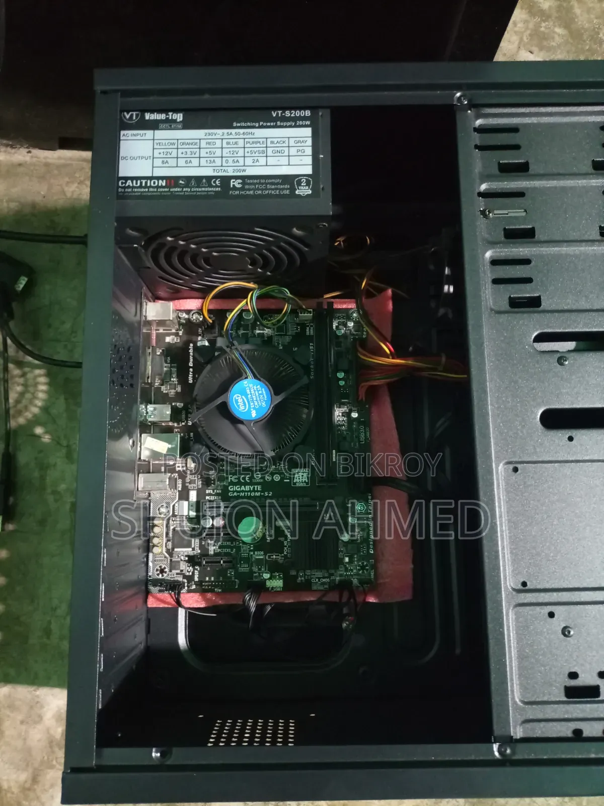 Desktop Computer 4GB Intel Core I3 SSD 128GB