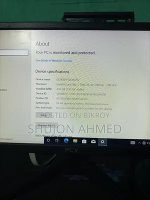 Desktop Computer 4GB Intel Core I3 SSD 128GB