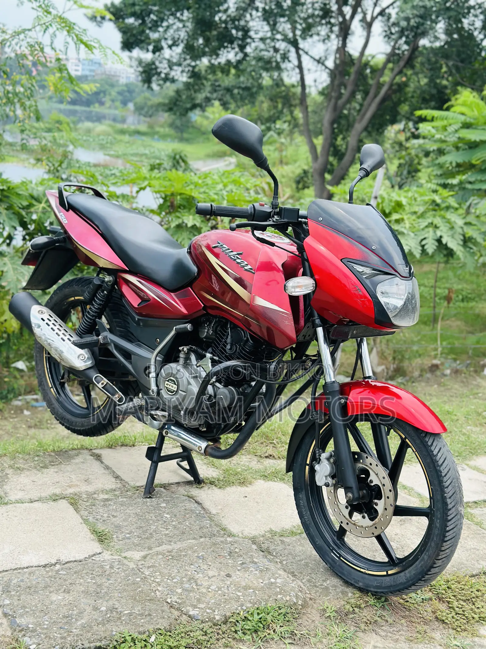 Bajaj Pulsar 150 2017 Red