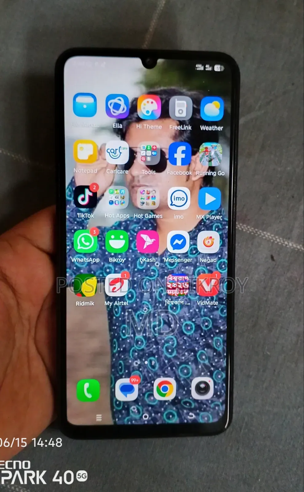 টেকনো স্পার্ক ৪০ ১২৮ জিবি ব্ল্যাক