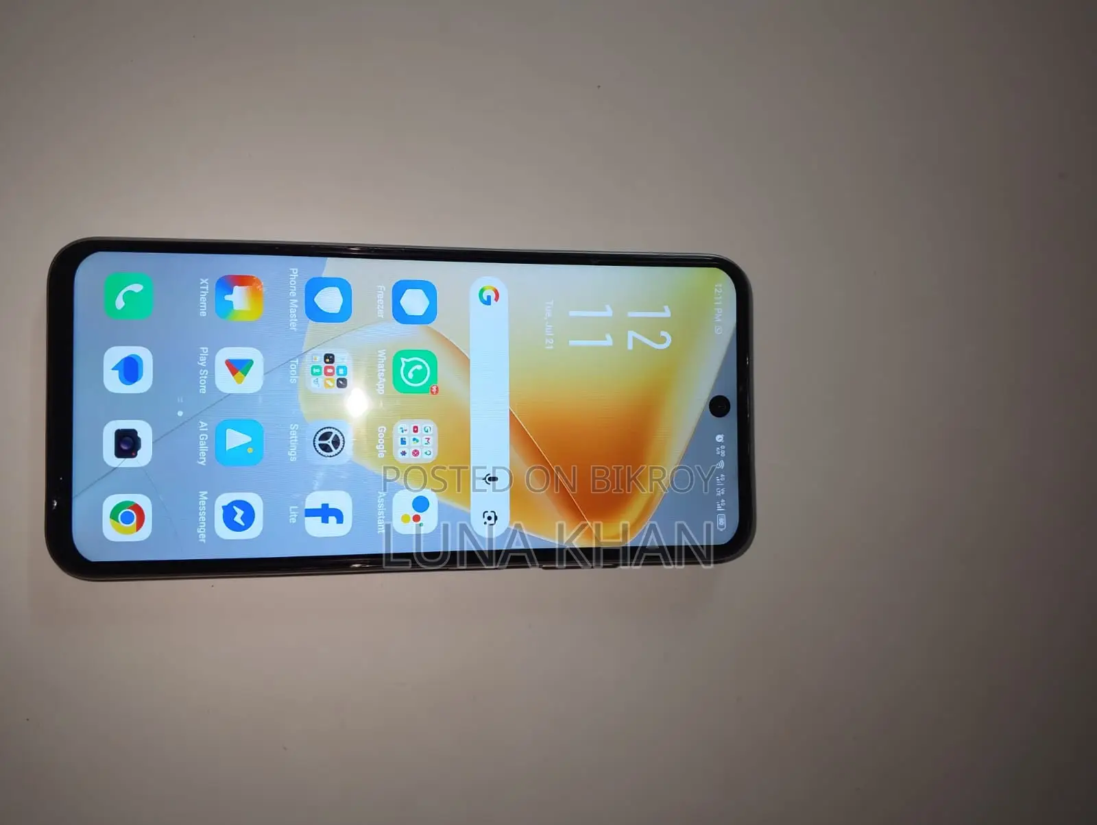 ইনফিনিক্স হট ৫০আই ১২৮ জিবি সিলভার