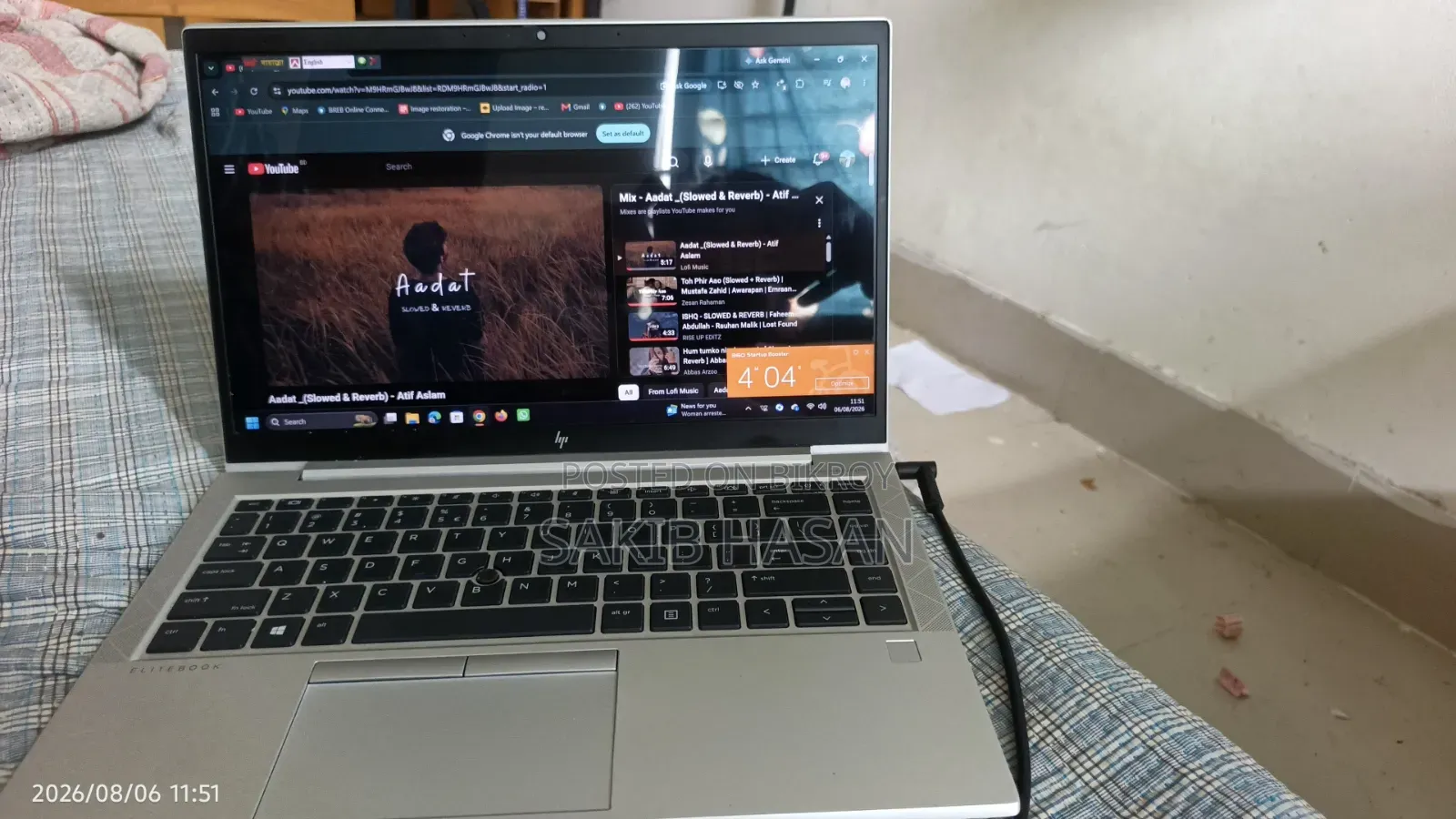 Laptop HP EliteBook 845 G7 8GB AMD Ryzen 5 SSD 256GB