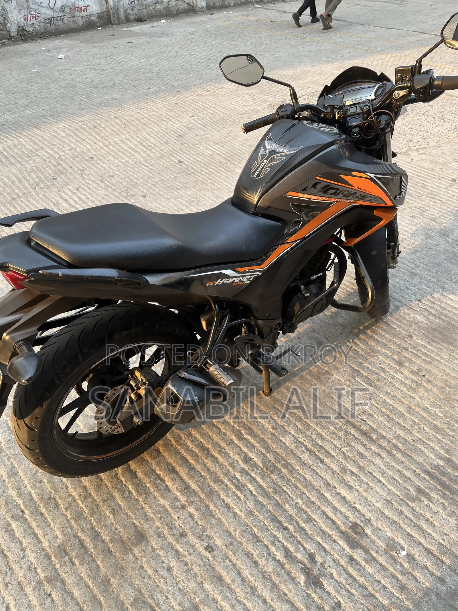 নিউ হোন্ডা হর্নেট ২০২১ অরেঞ্জ