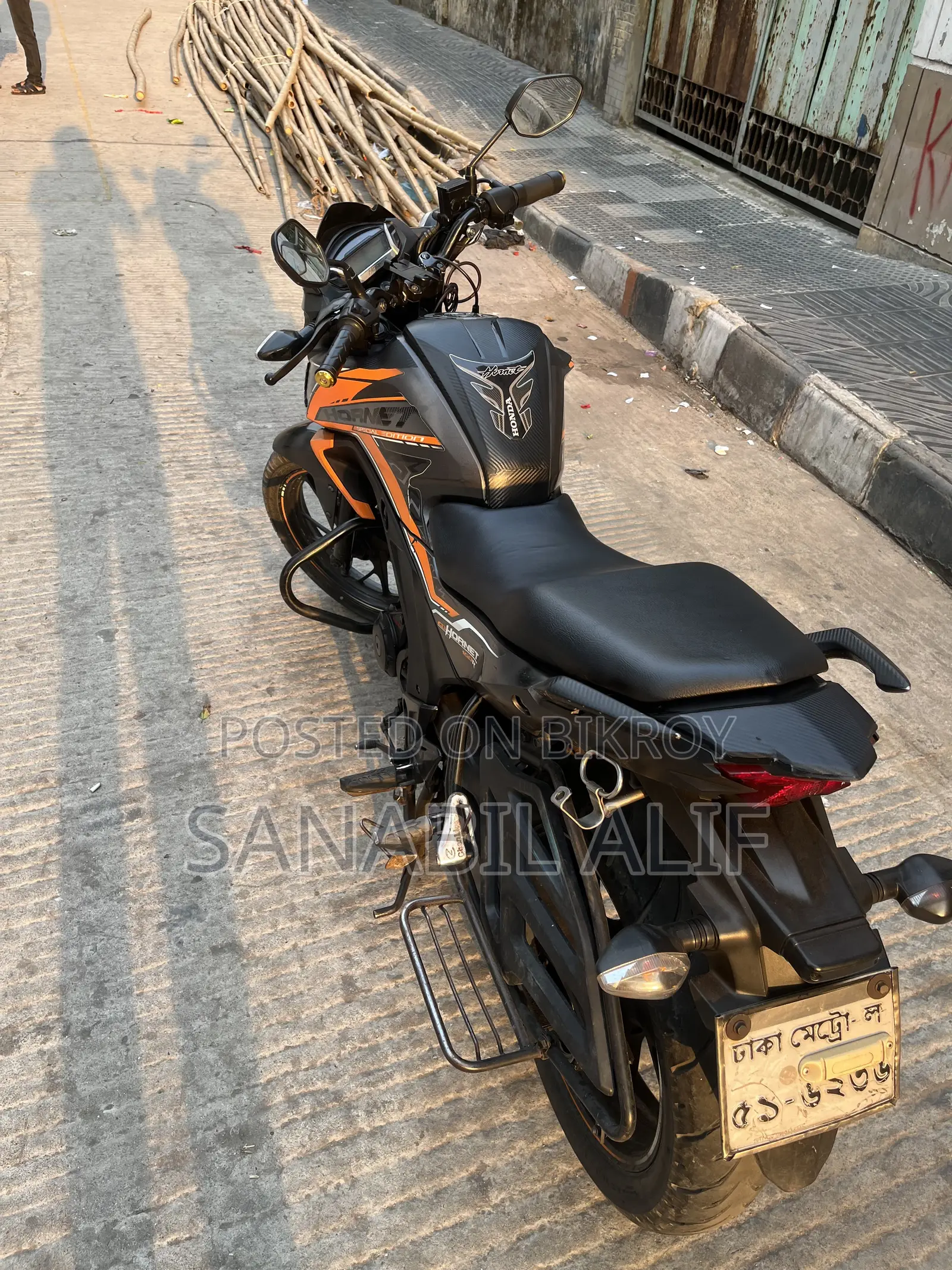 নিউ হোন্ডা হর্নেট ২০২১ অরেঞ্জ