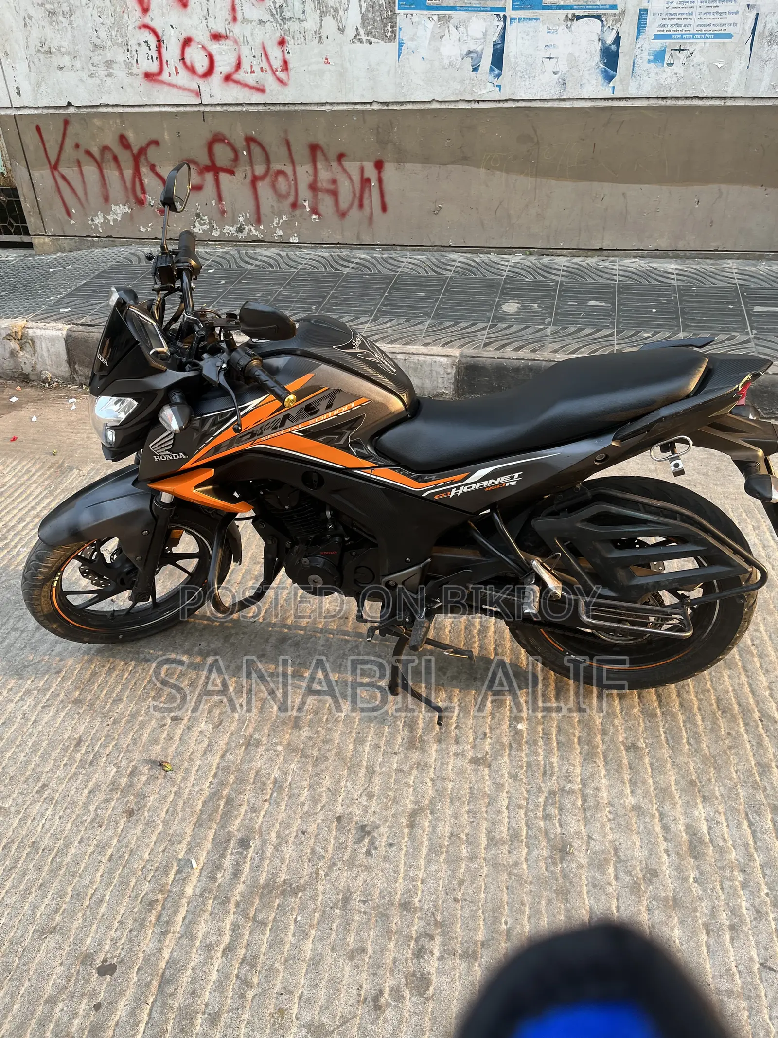 নিউ হোন্ডা হর্নেট ২০২১ অরেঞ্জ
