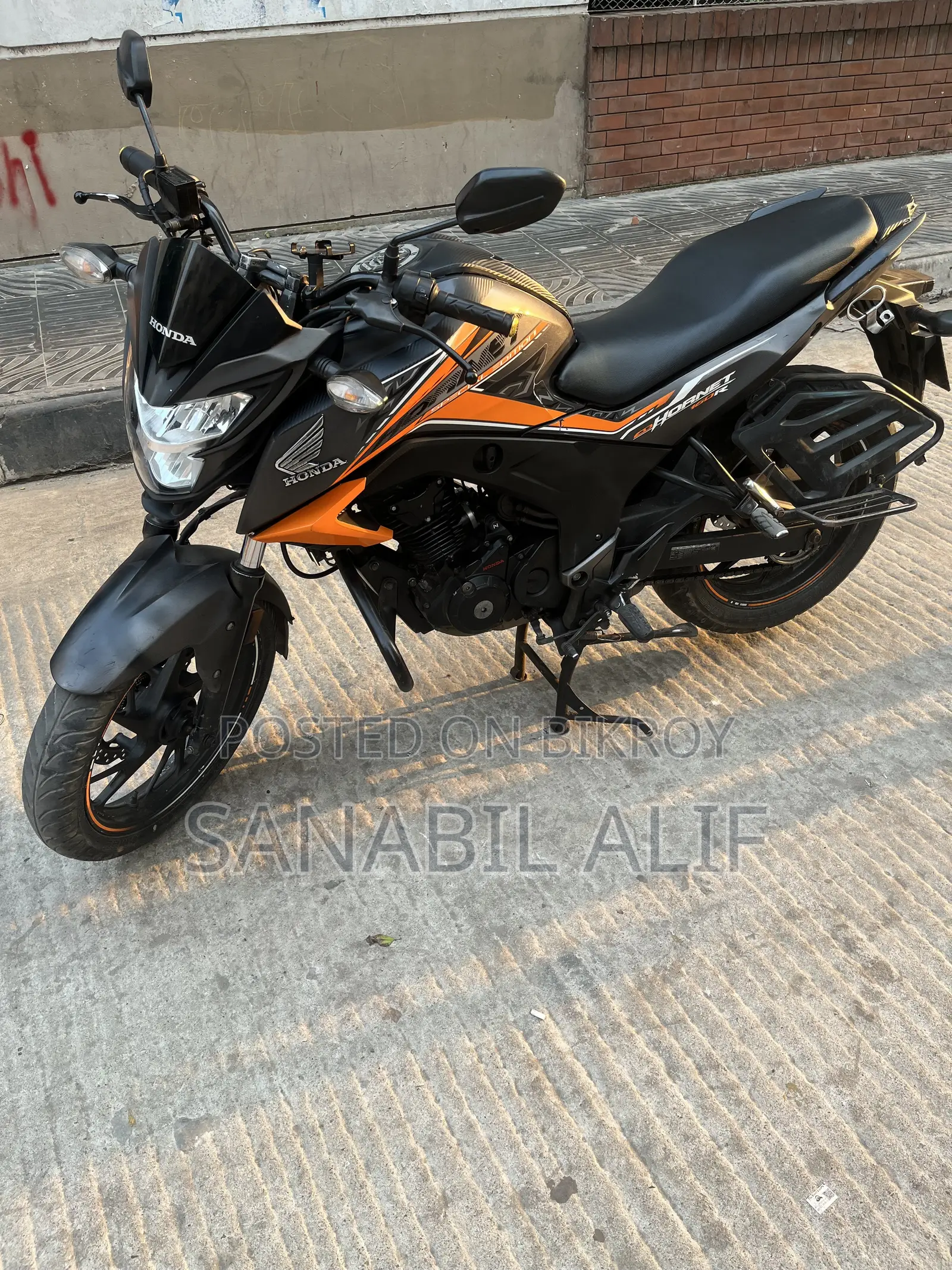 নিউ হোন্ডা হর্নেট ২০২১ অরেঞ্জ