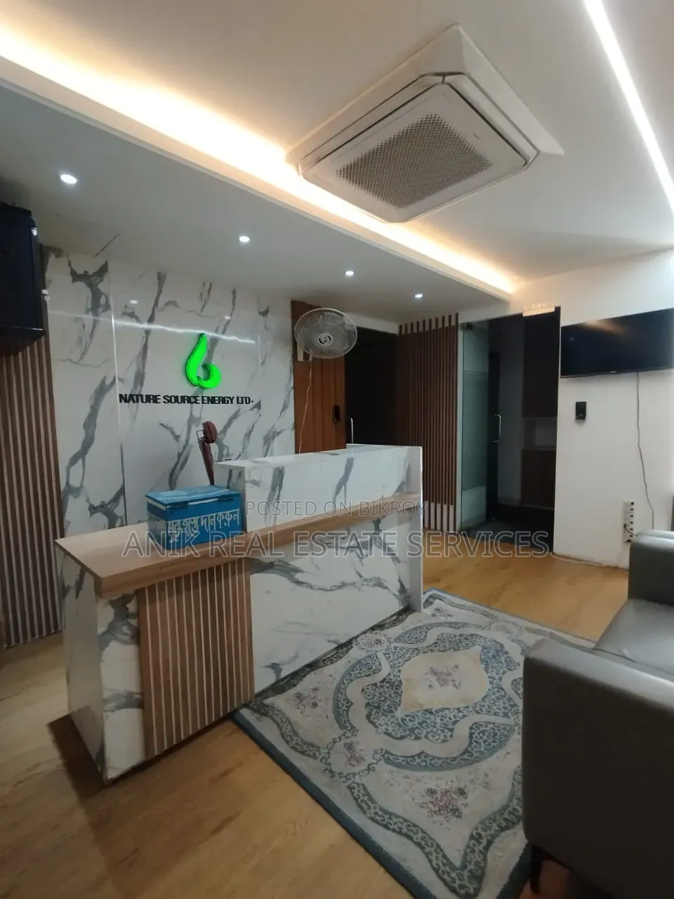 Commercial 3000 Square Feet Full Furnished Office Space Rent for Gulshan 2