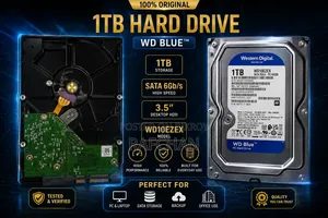 Western Digital WD Blue 1TB SATA Desktop Hard Drive (WD10EZEX)