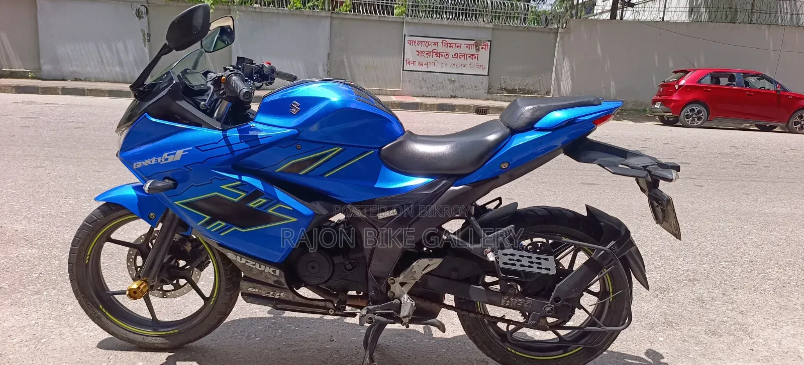 নিউ সুজুকি গিক্সার এসএফ ২০২২ ব্লু