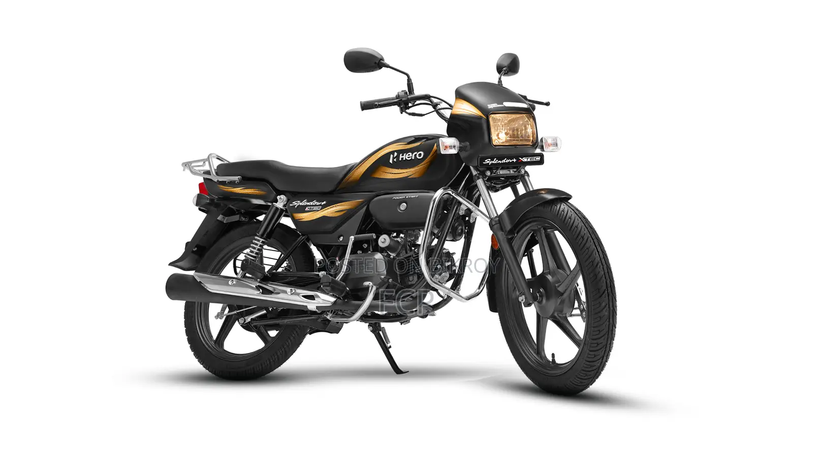 Hero Splendor Plus Xtec 2023 Black