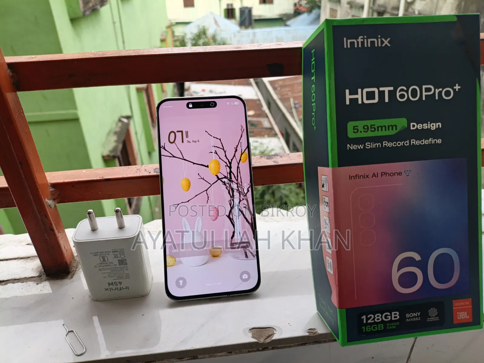 Infinix Hot 60 Pro+ 128 GB Silver
